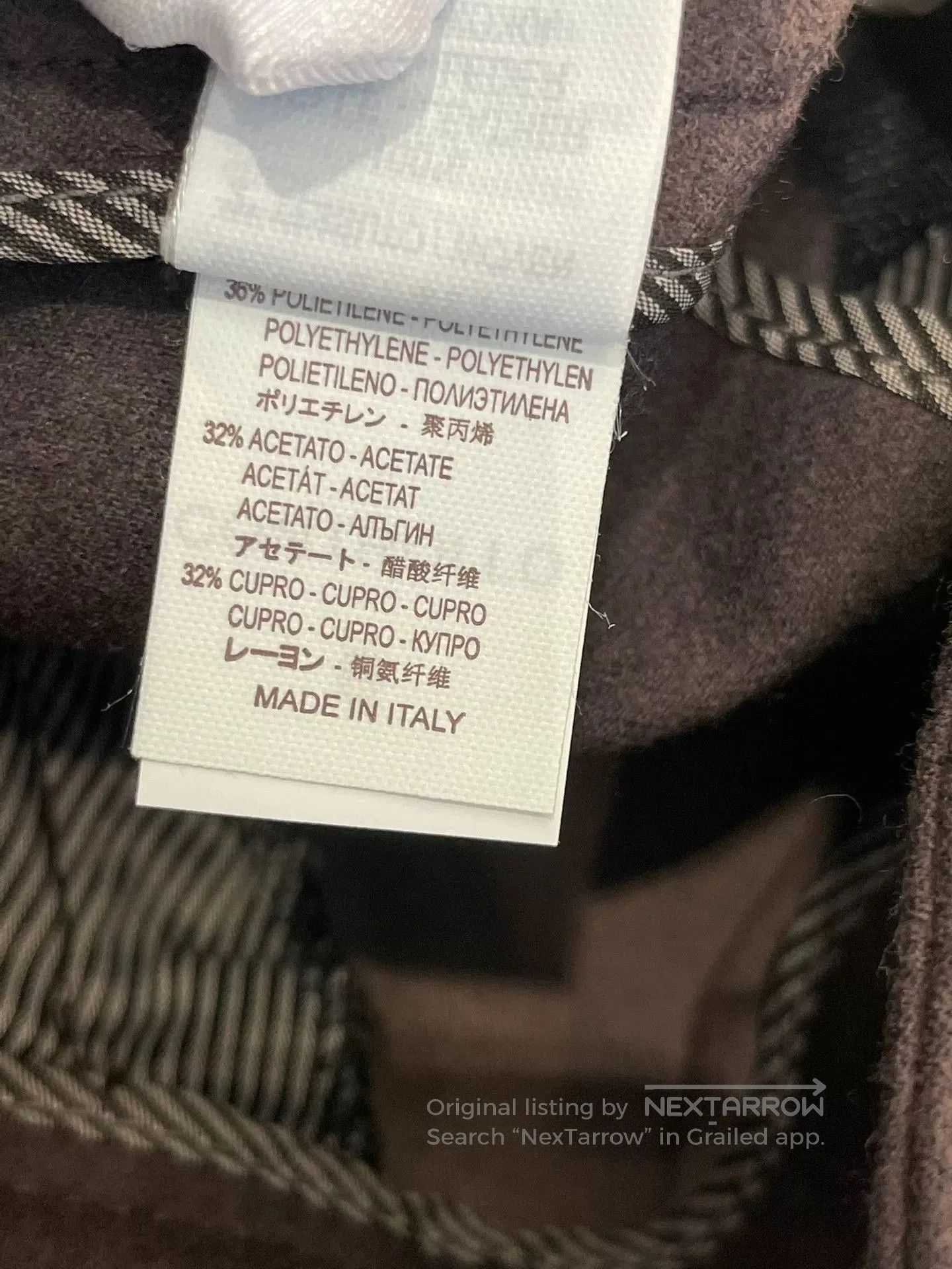 Loro Piana Brunello Cucinelli Brown Wool Leather Pants. Size US 36 / EU 52 - 9 Thumbnail