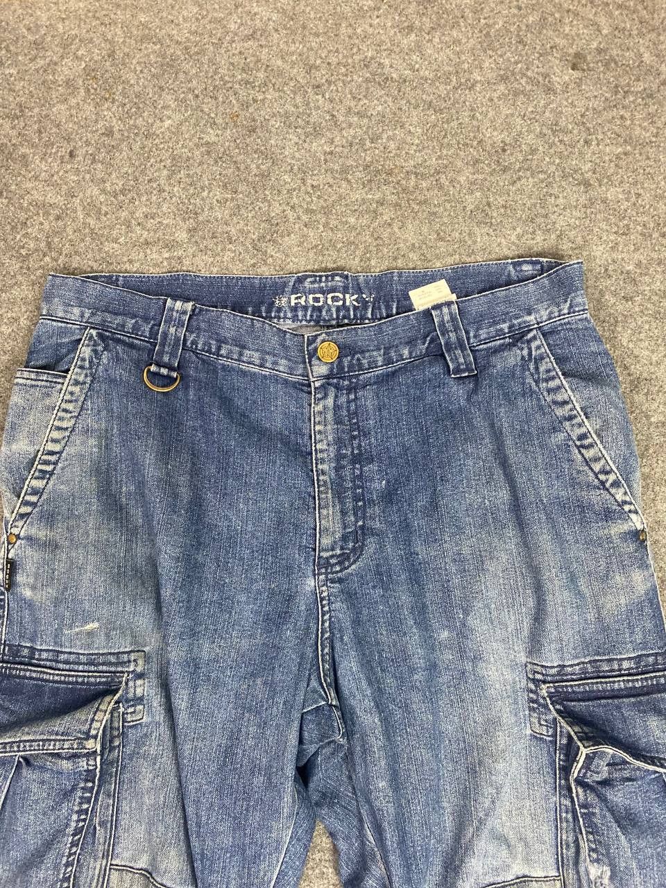 Japanese Brand japanese brands cargo denim distressed Size US 36 / EU 52 - 9 Thumbnail