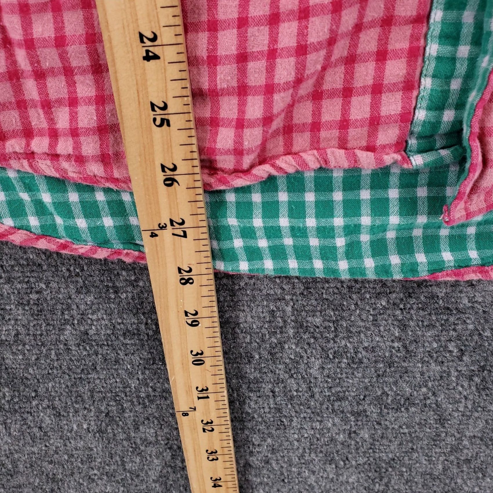 Vintage Hickey Freeman Shirt Mens S Small Button-Down Pink Check Short Sleeve Cotton Size US S / EU 44-46 / 1 - 7 Thumbnail