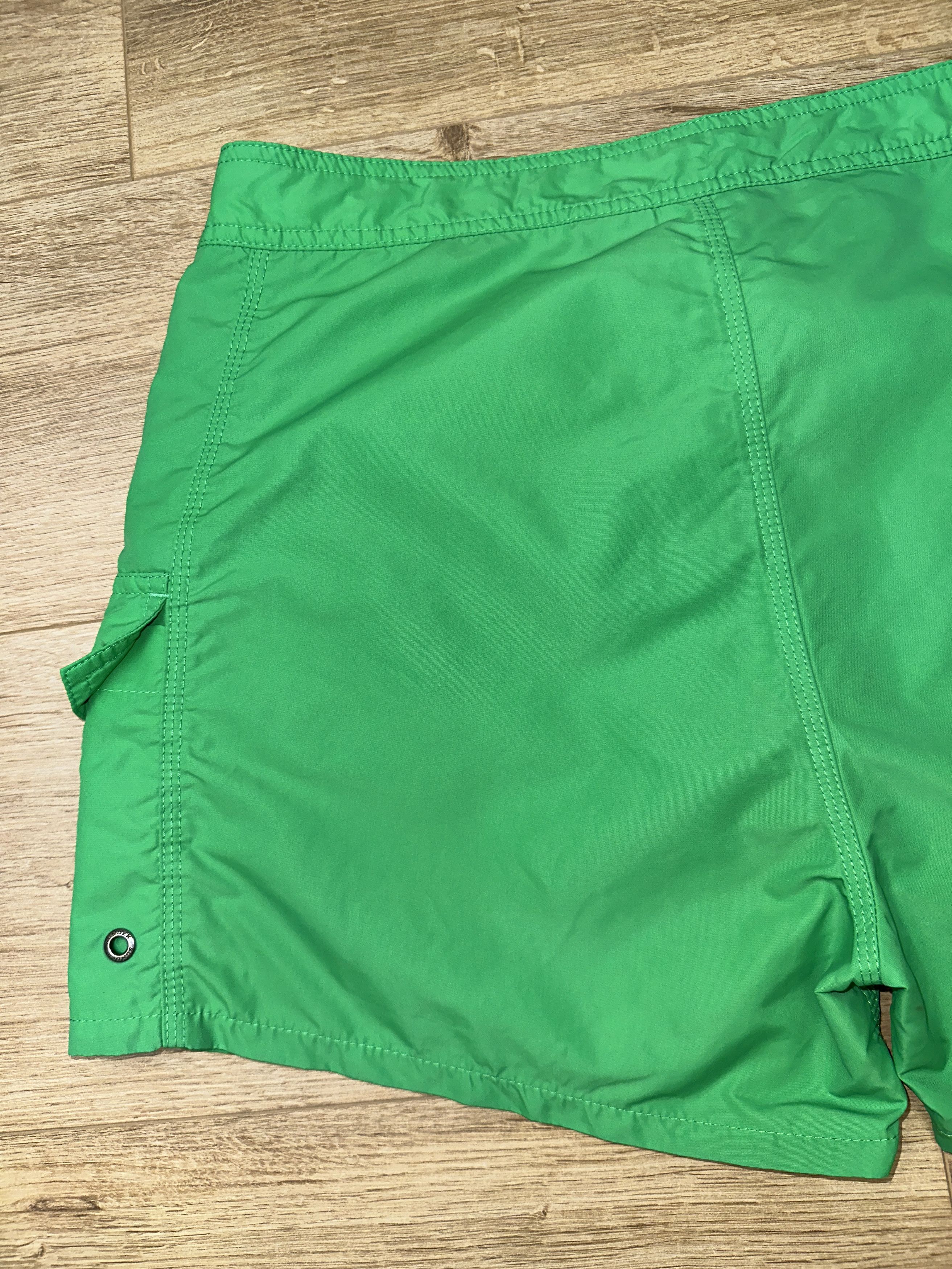 Sundek Sundek Big Logo Swim Shorts Green Nylon Surf Trunks Size 32 Size US 32 / EU 48 - 8 Thumbnail