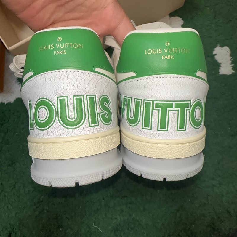Louis Vuitton Louis Vuitton Classic Green Vintage Fashion Sneakers -2508 Size US 9.5 / EU 42-43 - 3 Thumbnail