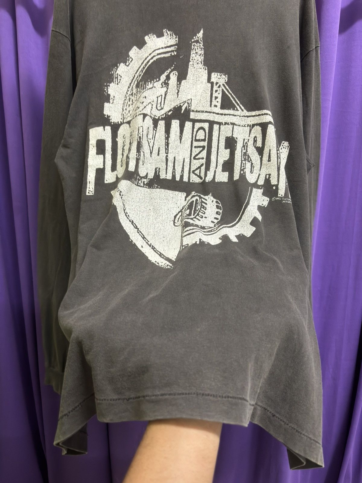 Band Tees distressed sun faded rare flotsam and jetsam erd style Size US L / EU 52-54 / 3 - 6 Thumbnail