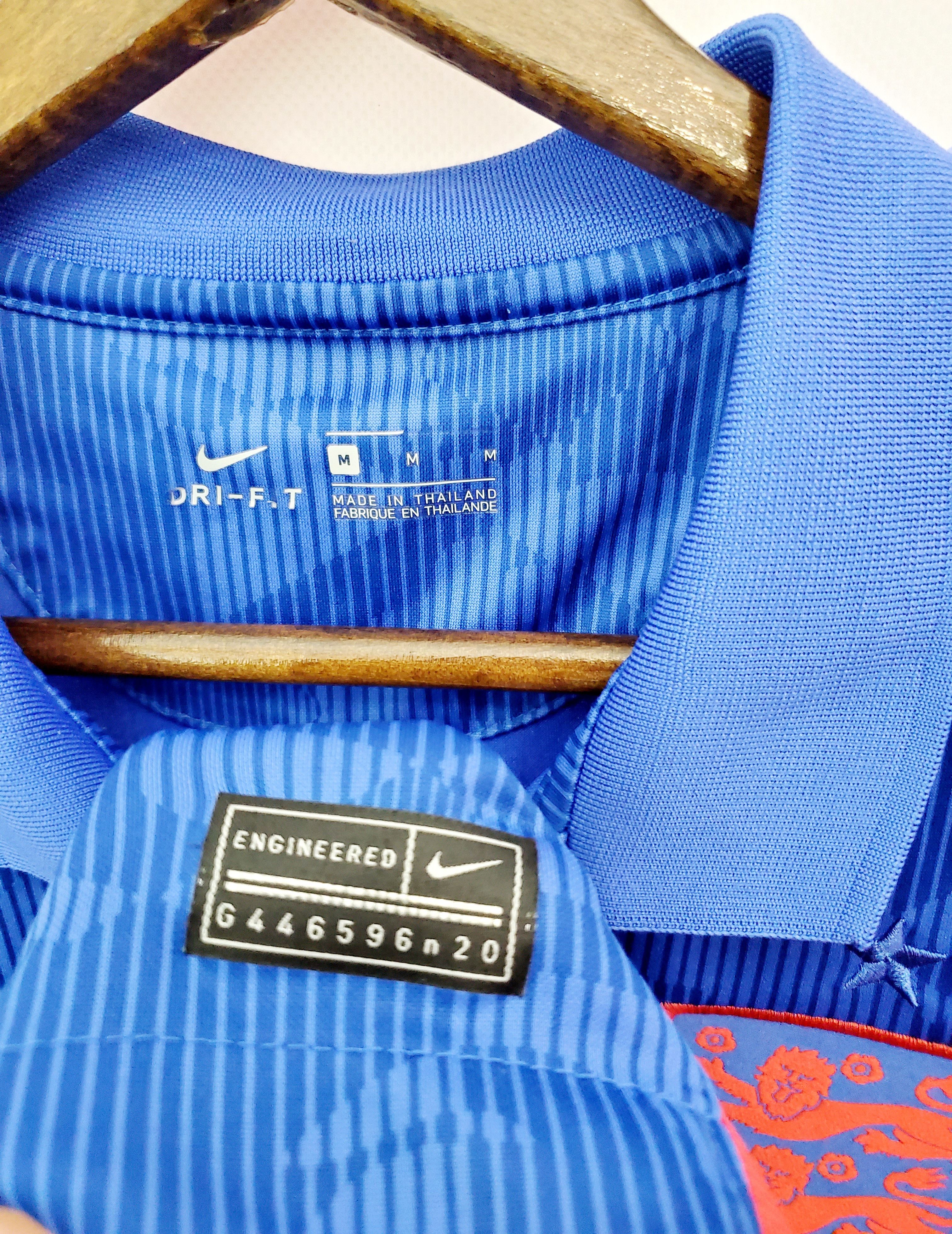 Nike ENGLAND 2020 2022 AWAY SHIRT SOCCER JERSEY NIKE SIZE M Size US M / EU 48-50 / 2 - 4 Thumbnail