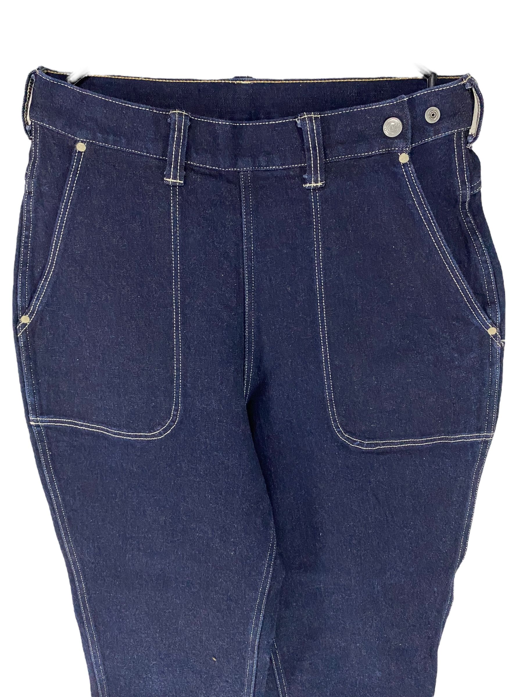 45rpm 45rpm natural indigo stretch denim pant Size 28" / US 6 / IT 42 - 3 Thumbnail