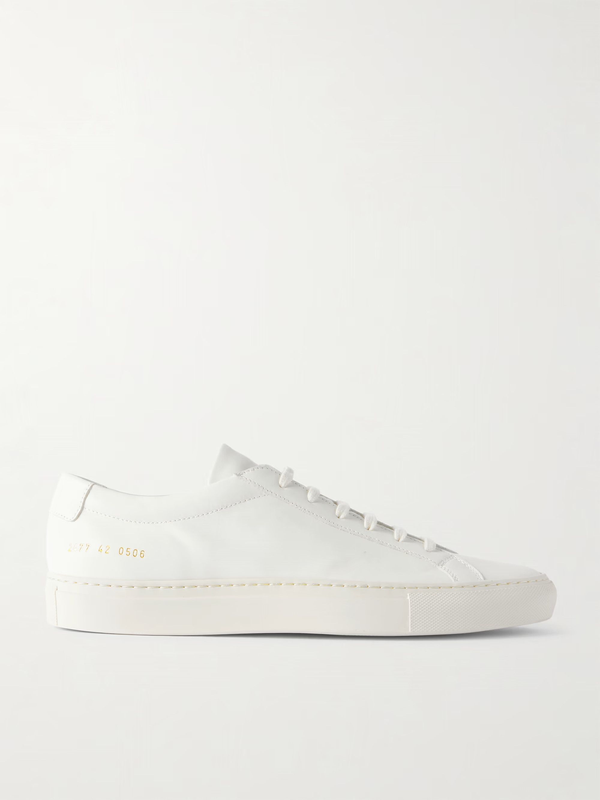 Common Projects COMMON PROJECTS Summer Achilles White 2477 0506 Size US 11 / EU 44 - 1 Thumbnail