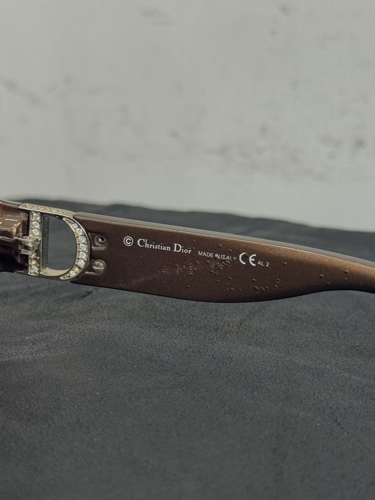 Dior Dior strass logo fashion sunglasses y2k Size ONE SIZE - 5 Thumbnail