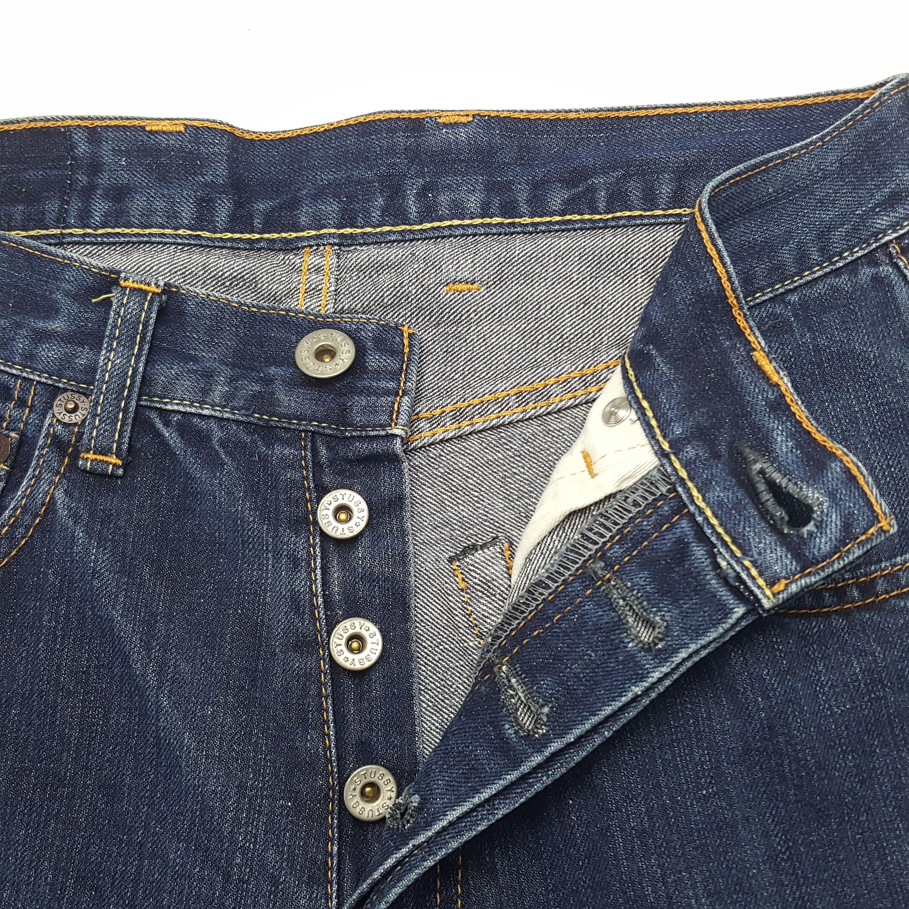 Stussy × Vintage Vintage Stussy American Streetwear Style Denim Jeans Size US 27 - 7 Thumbnail