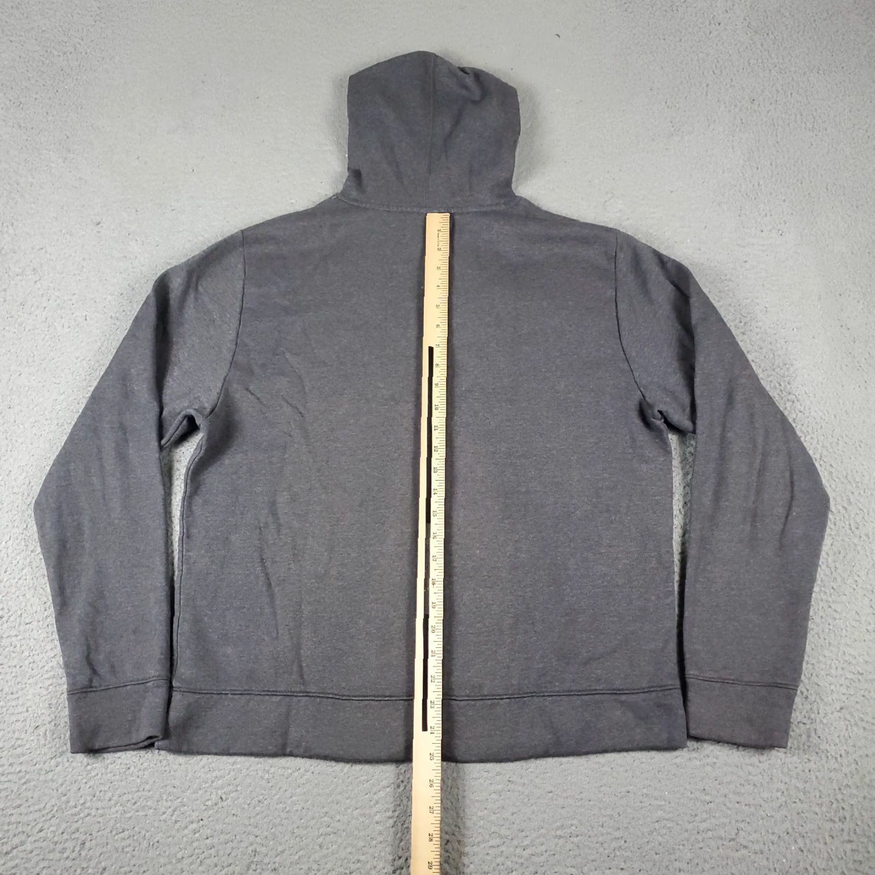 Reebok Reebok Hoodie Mens XL Gray Casual Pullover Fleece Sweatshirt Classic Sports Size US XL / EU 56 / 4 - 6 Thumbnail