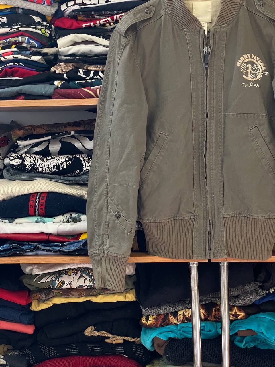 Diesel DIESEL MULTIPOCKET COTTON LIGHT MILITARY JACKET Size US S / EU 44-46 / 1 - 5 Thumbnail