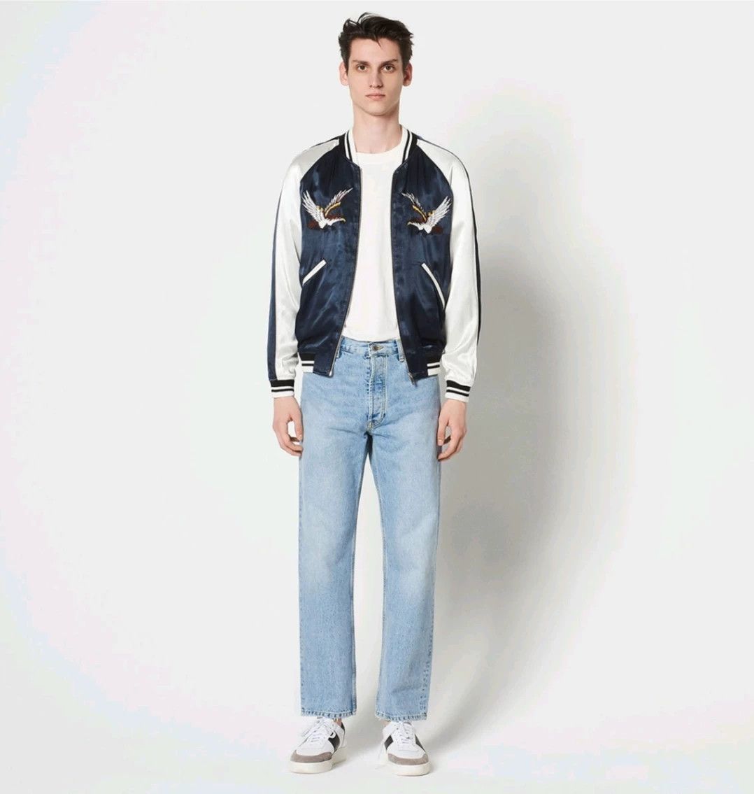 Sandro Sandro Men's Eagle Embroidery Jacket Size US L / EU 52-54 / 3 - 1 Thumbnail