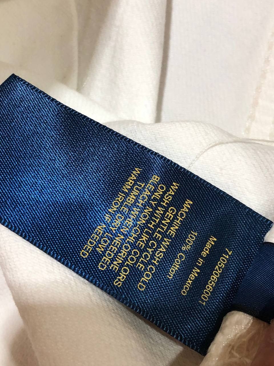 Polo Ralph Lauren vintage Denim pants white logo Polo Ralph Lauren jeans Y2K Size US 36 / EU 52 - 4 Thumbnail