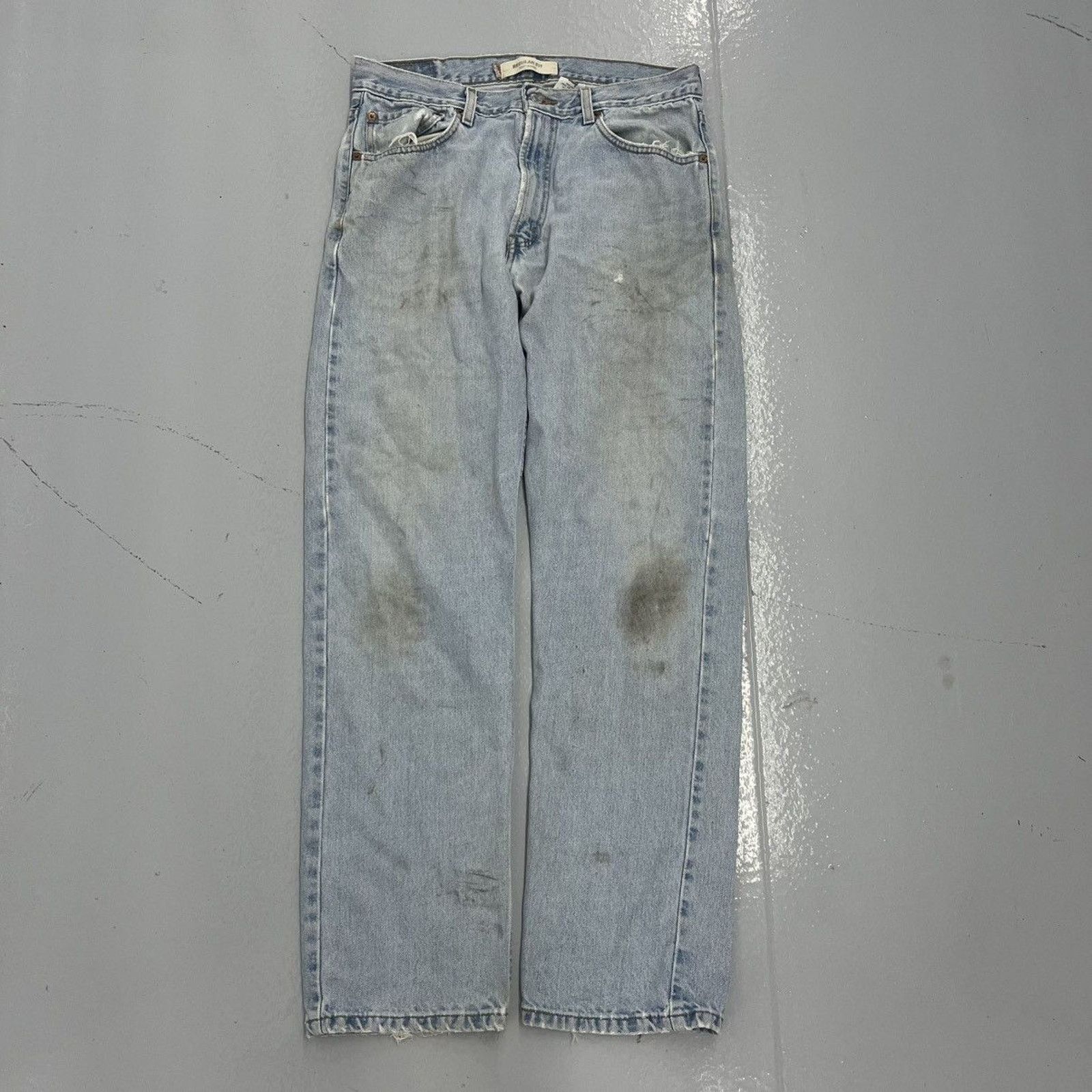 Vintage Y2k Levis's 505 Blue Regular Fit Jeans 32x32