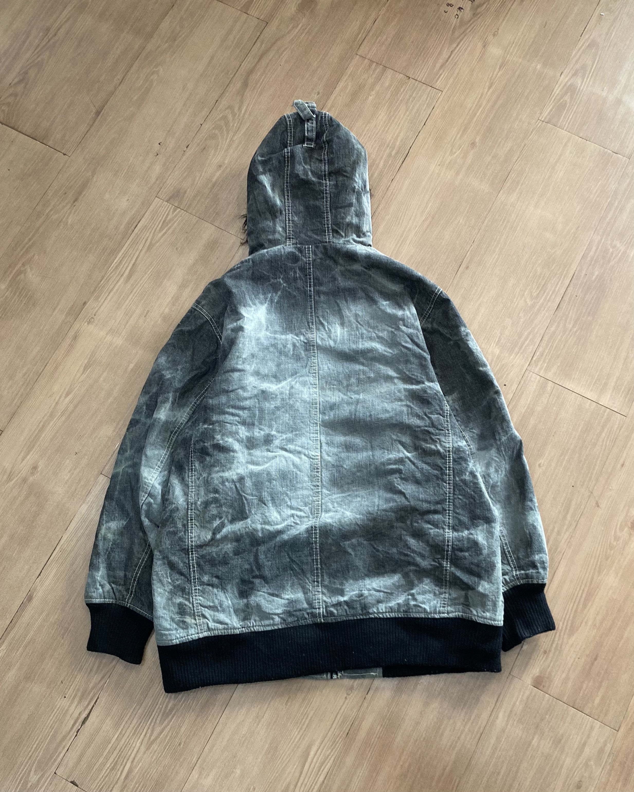 If Six Was Nine 2000s Blue s Washed Fur - Vkei Gothic Vibes Size US XL / EU 56 / 4 - 11 Thumbnail