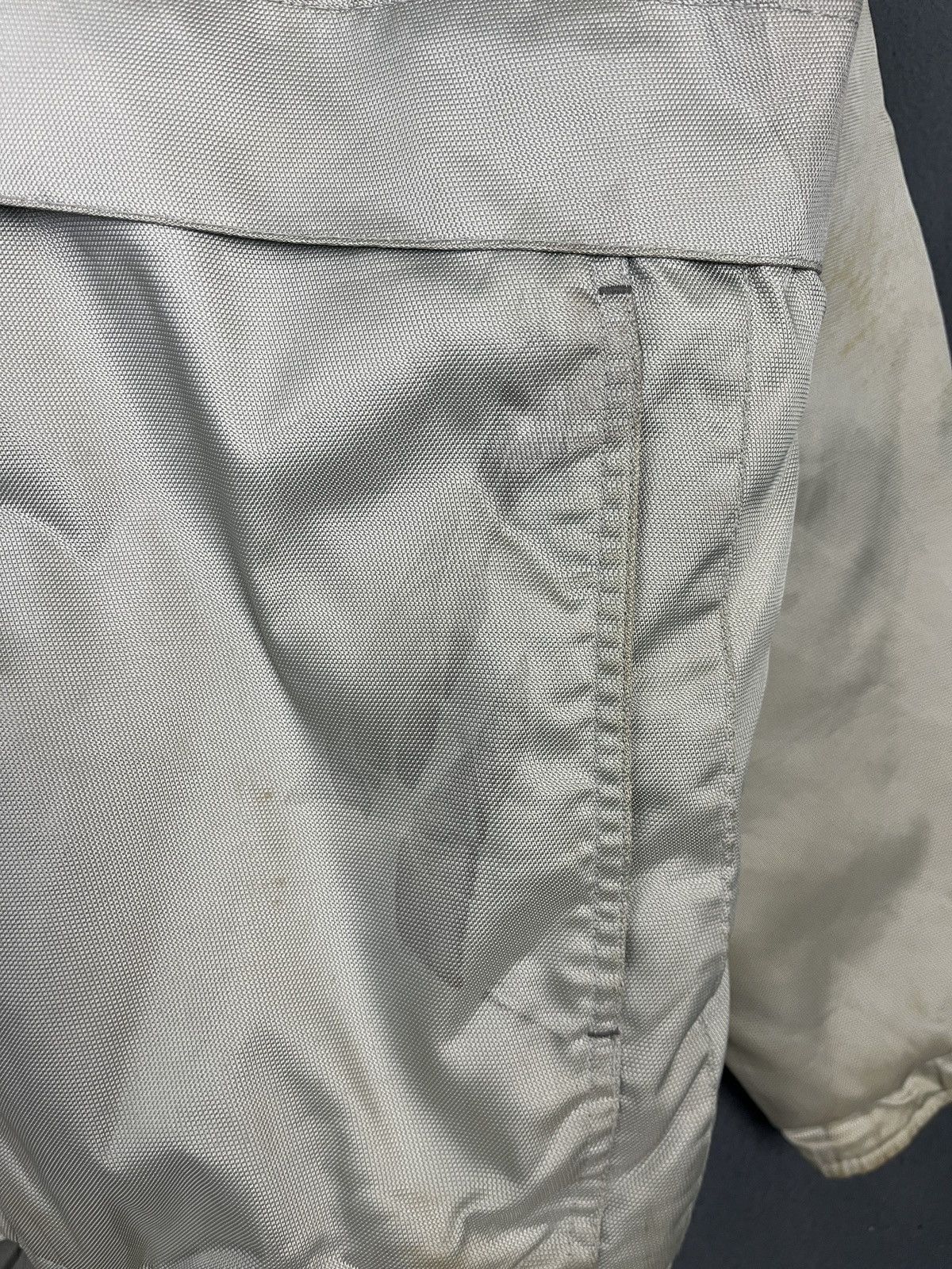 Nike × Vintage Vintage 90s Silver Nike Jacket Size US M / EU 48-50 / 2 - 13 Thumbnail