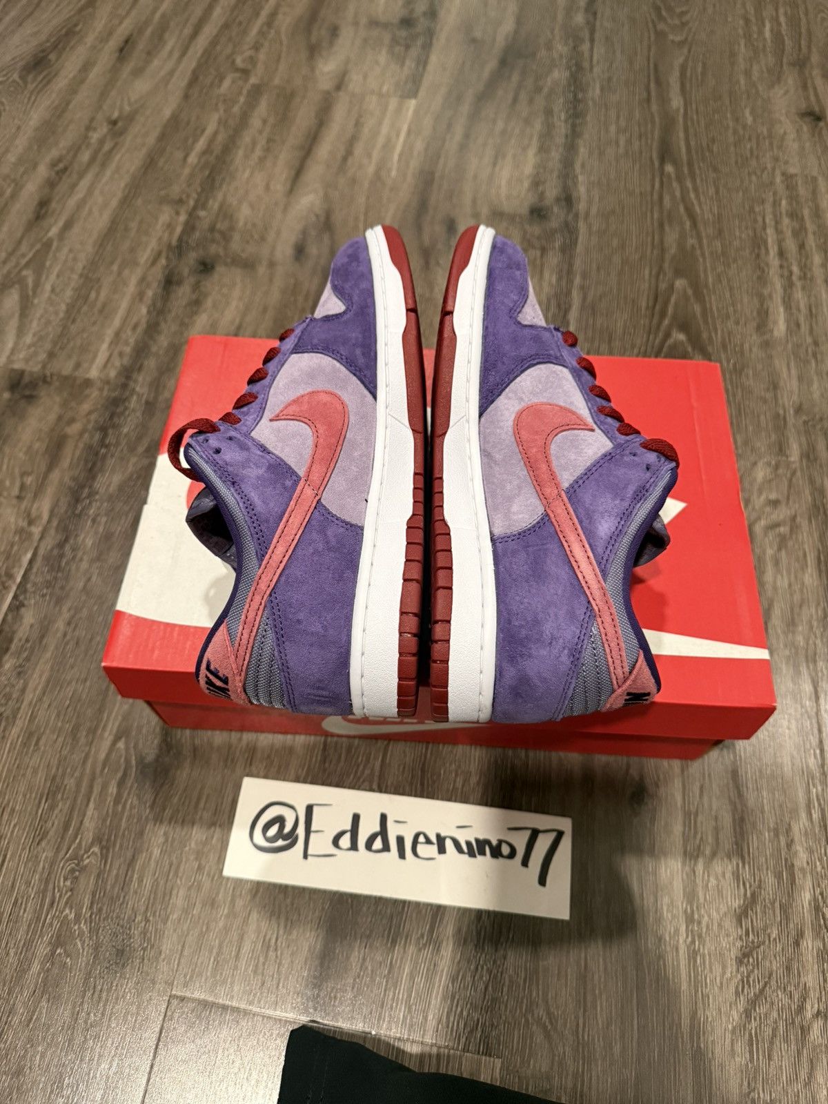 Nike Nike Dunk Low Plum (Ugly Duckling Pack) Size US 8.5 / EU 41-42 - 8 Thumbnail