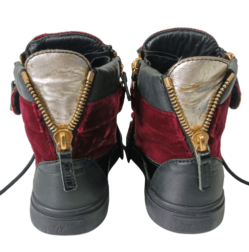 Other Giuseppe Zanotti Navy Blue/Black Coby High Tops[Authentic] Size US 7 / EU 40 - 6 Thumbnail