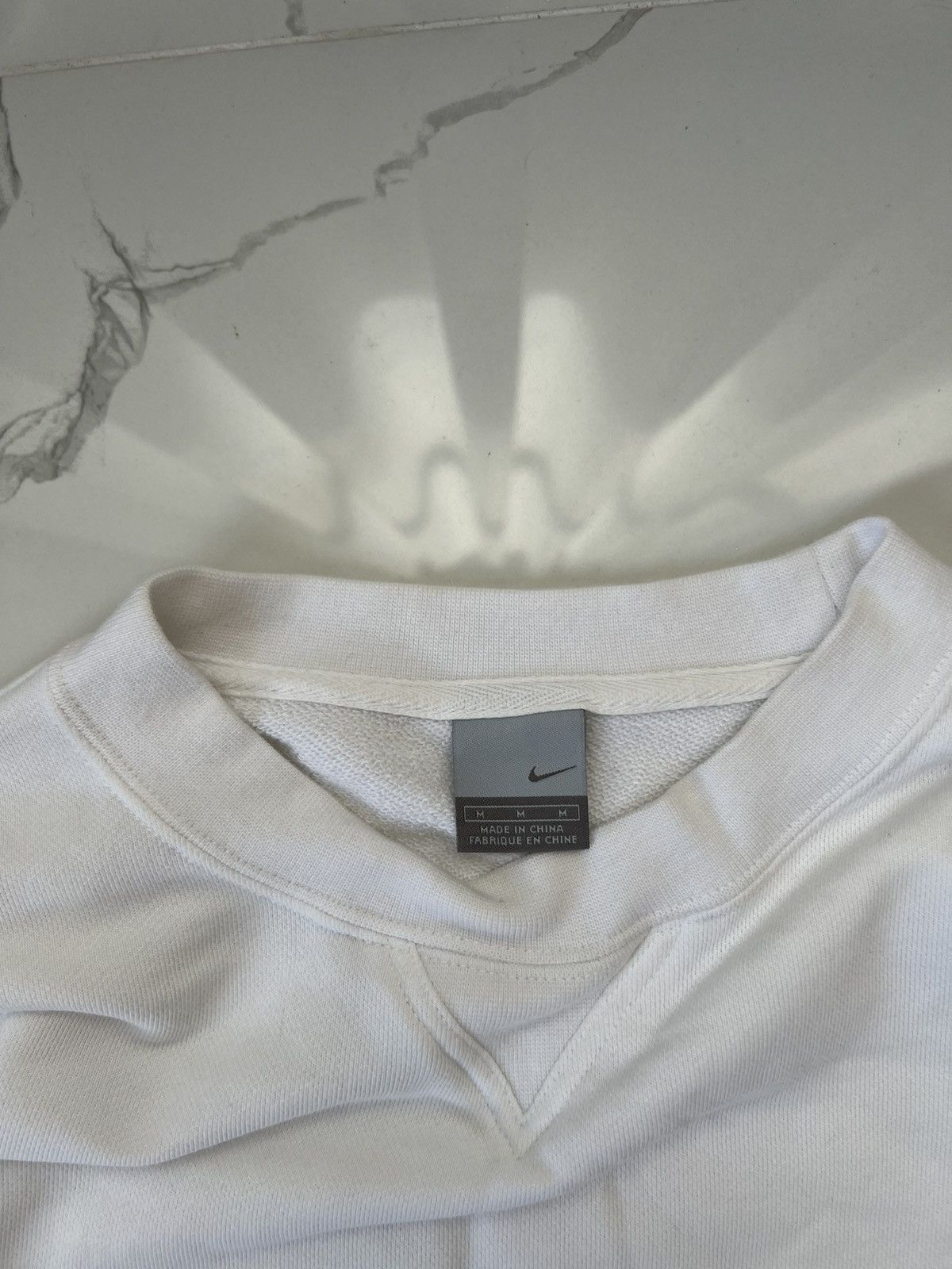 Nike × Vintage 90's NIKE Y2K BASIC SWOOSH LOGO CREWNECK Size US M / EU 48-50 / 2 - 5 Thumbnail