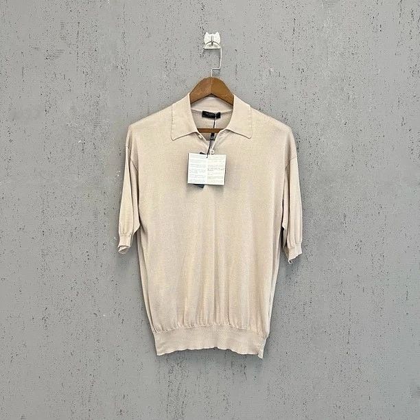 Prada Prada Knit Polo Shirt Size 46 Size US S / EU 44-46 / 1 - 1 Thumbnail