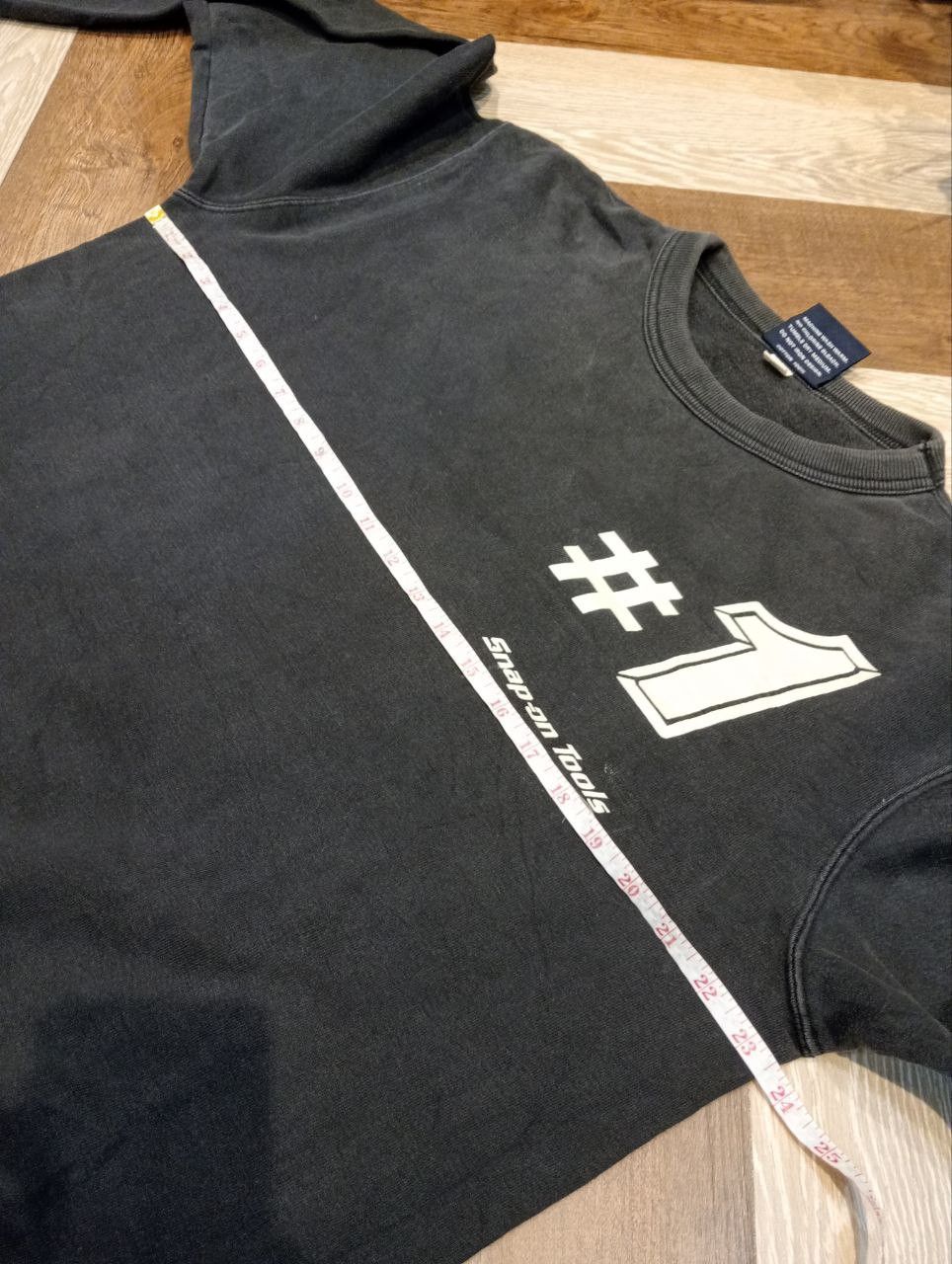 Sports Specialties VINTAGE SNAP ON TOOLS RACING SWEATSHIRT - FADED BLACK Size US L / EU 52-54 / 3 - 10 Thumbnail