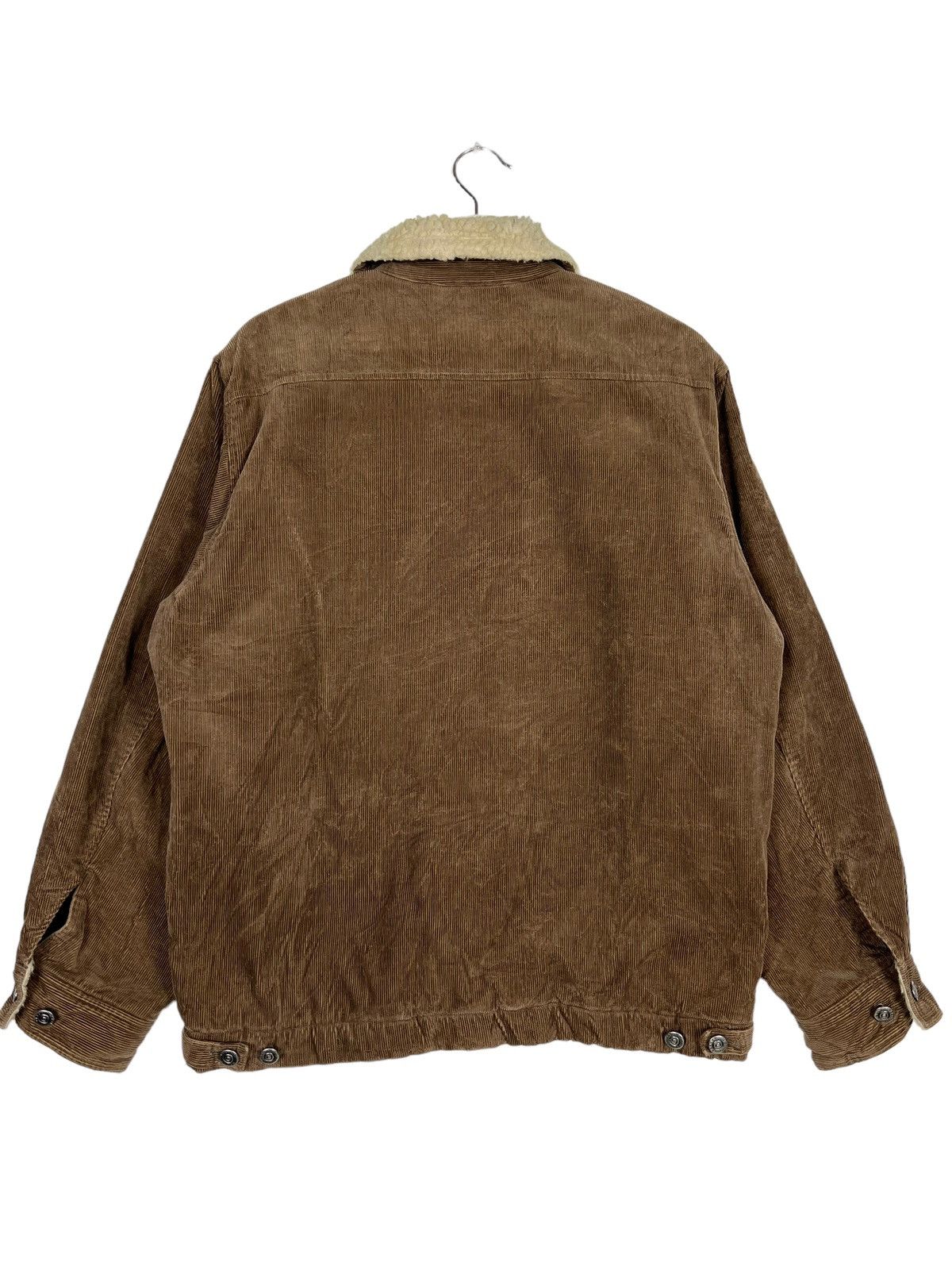 Helly Hansen 🔥 HELLY HANSEN CORDUROY SHEARLING BLOUSON JACKET Size US M / EU 48-50 / 2 - 4 Thumbnail