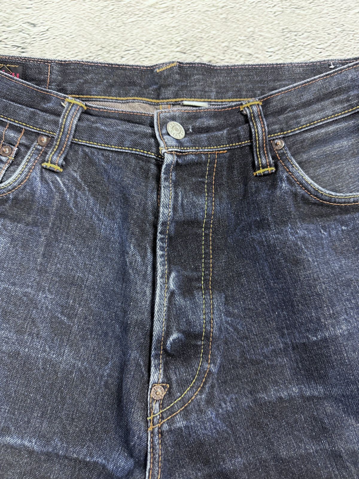 Evisu Evisu jeans daicock big logo red selvedge denim Size US 34 / EU 50 - 14 Thumbnail
