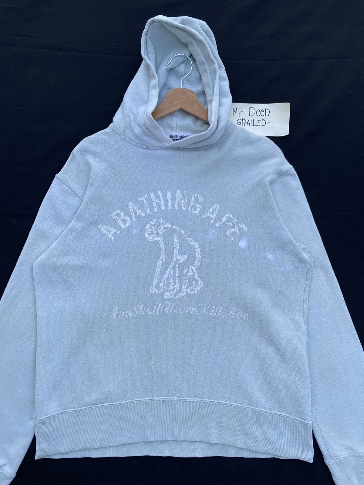 Bape Rare BAPE with the "Ape Shall Never Kill Ape" Hoodie Size US M / EU 48-50 / 2 - 5 Thumbnail