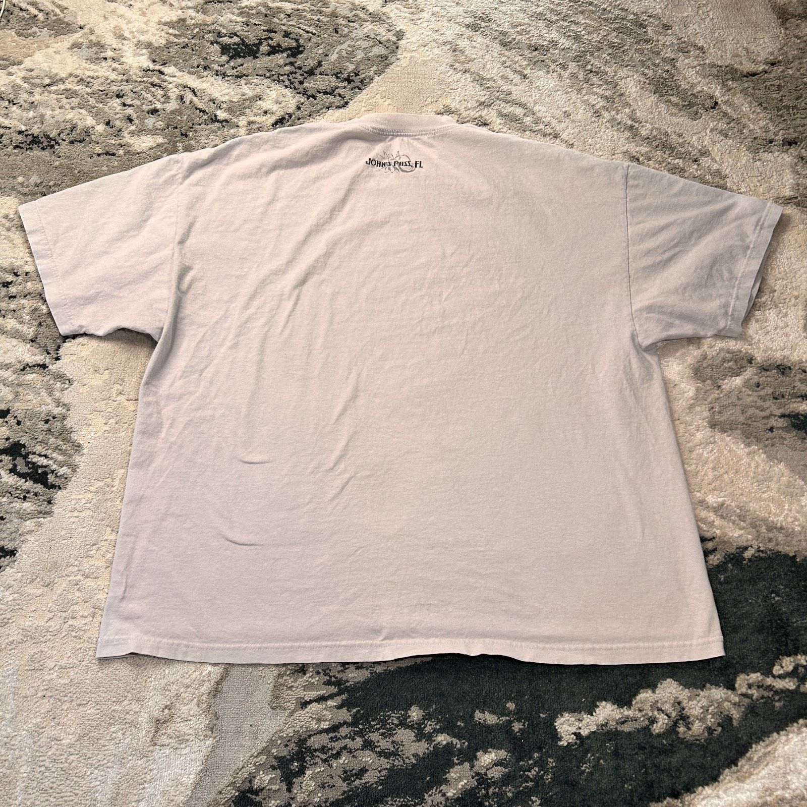 & Other Stories Delsol Myrtle Beach Skull T Shirt Mens 3XL Gray Cotton Grap Size US XXL / EU 58 / 5 - 5 Thumbnail