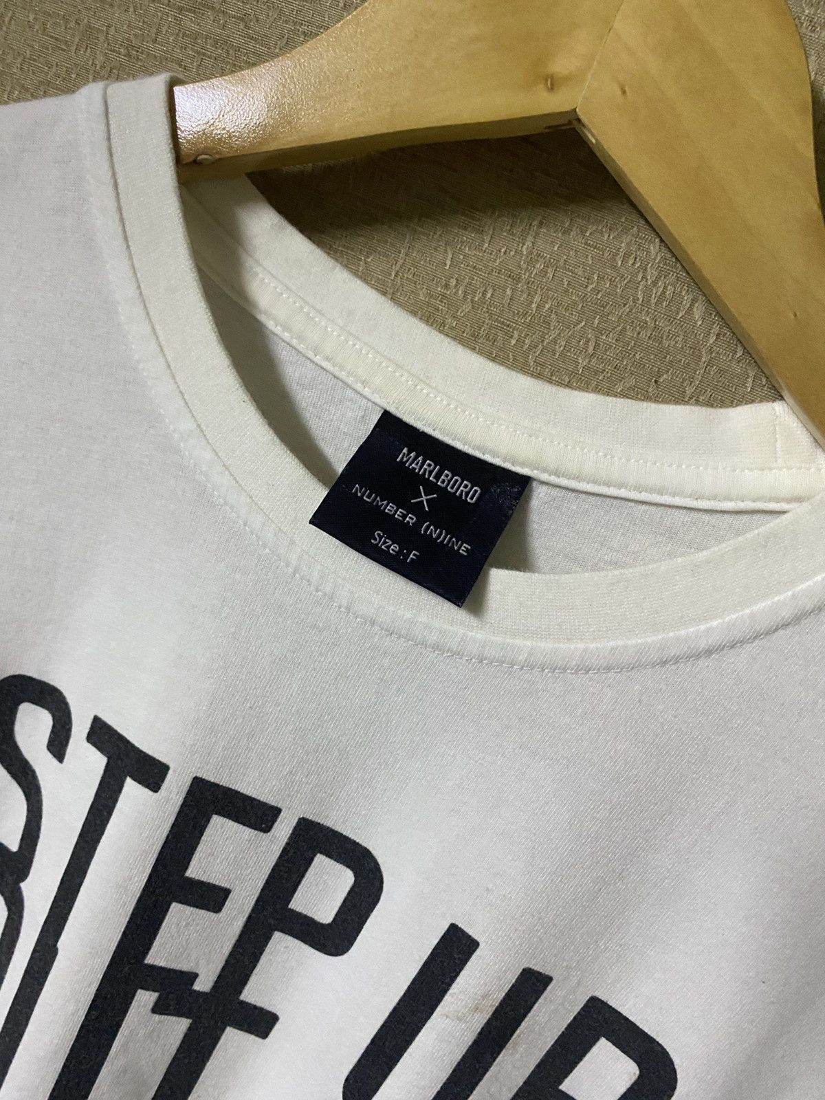 Number (N)ine Number nine X Marlboro Step Up Out Of Your Box Tee Size US M / EU 48-50 / 2 - 4 Thumbnail