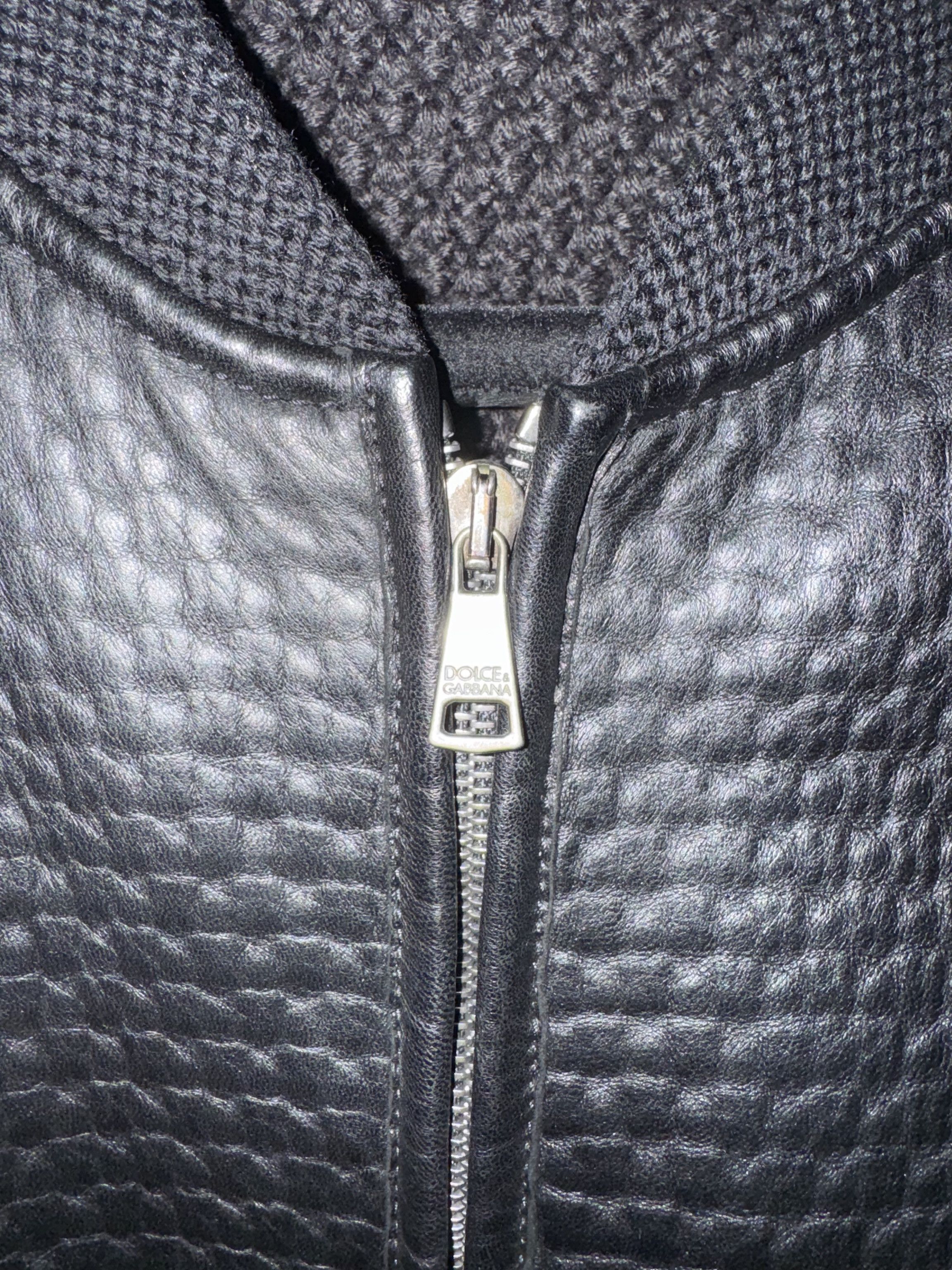 Dolce & Gabbana D&G leather jcket never worn (size IT 50) Size US L / EU 52-54 / 3 - 6 Thumbnail