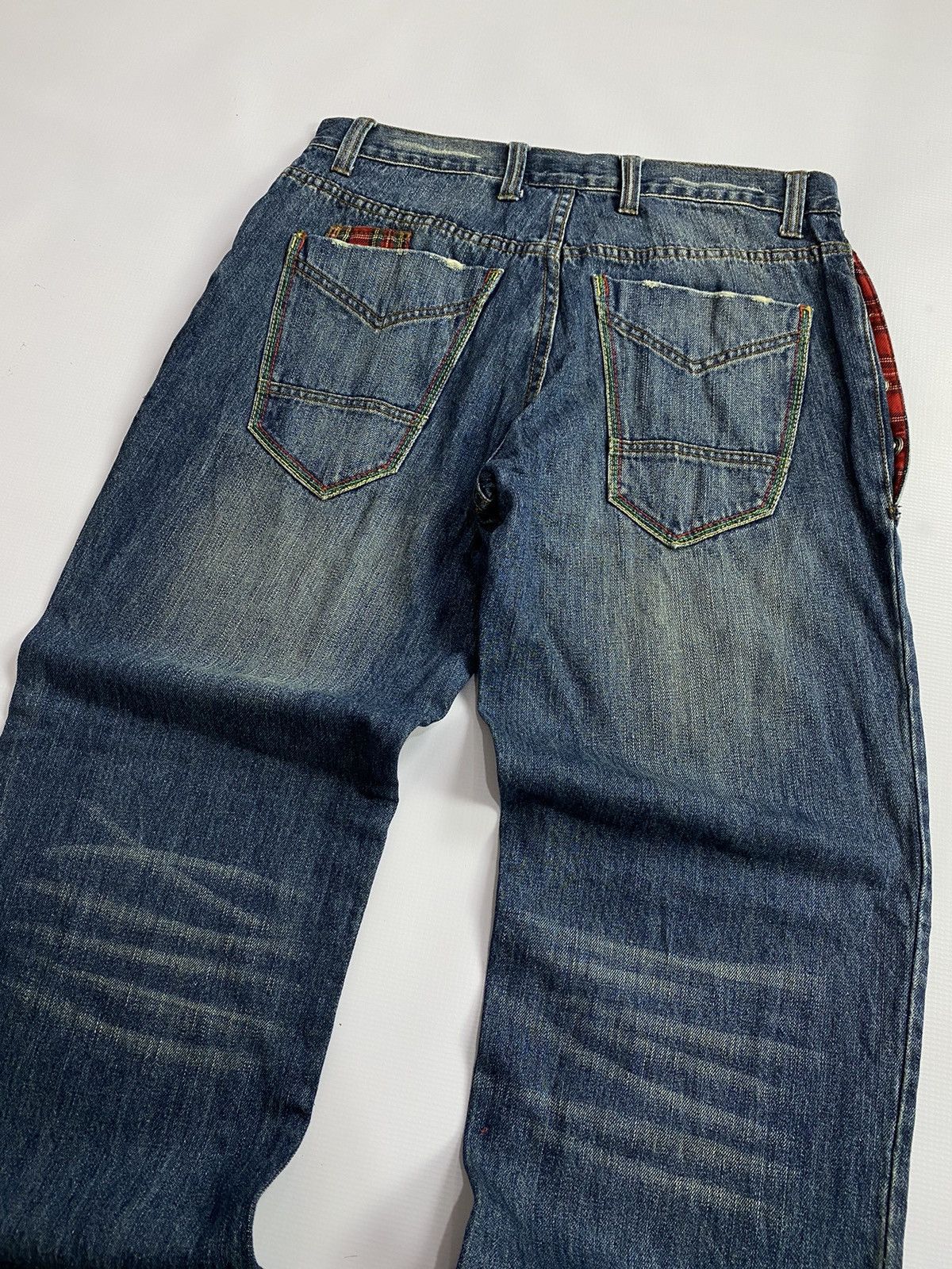 If Six Was Nine × Japanese Brand × Le Grande Bleu (L.G.B.) 2000s Jungle Strom Hidden Pocket Pant Size US 33 - 5 Thumbnail