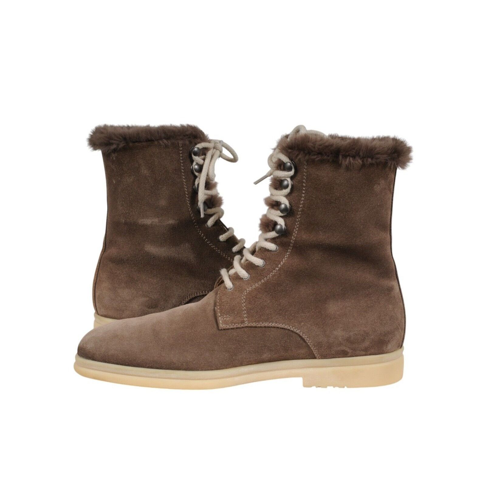 Loro Piana Snow Dream Beaver Fur Lined Boots - 02509 Size US 8.5 / EU 41-42 - 11 Thumbnail