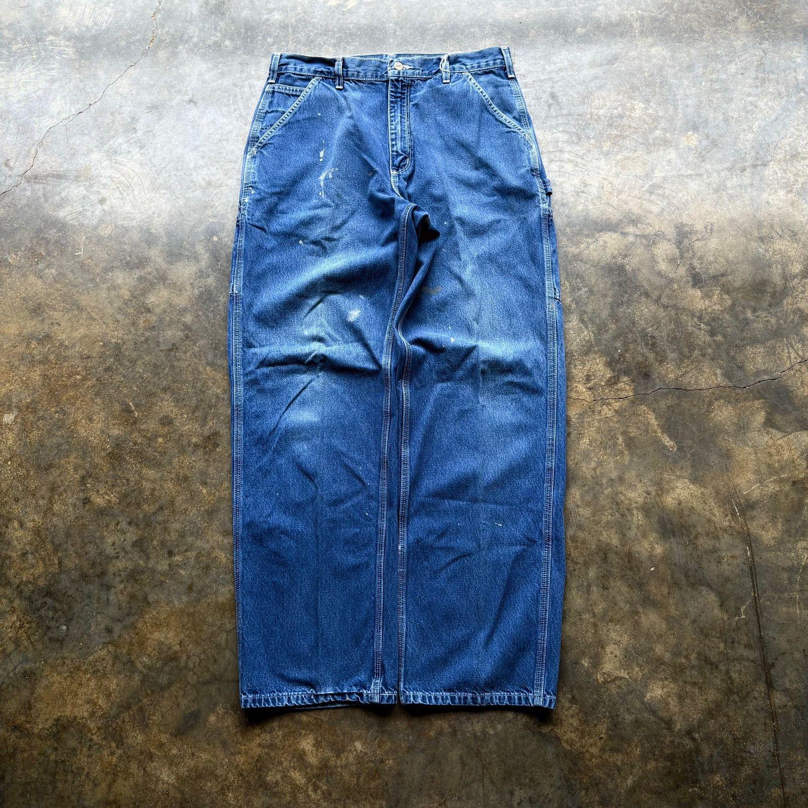 Carhartt × Vintage Vintage Baggy Carhartt Carpenter Jeans Size US 34 / EU 50 - 3 Thumbnail