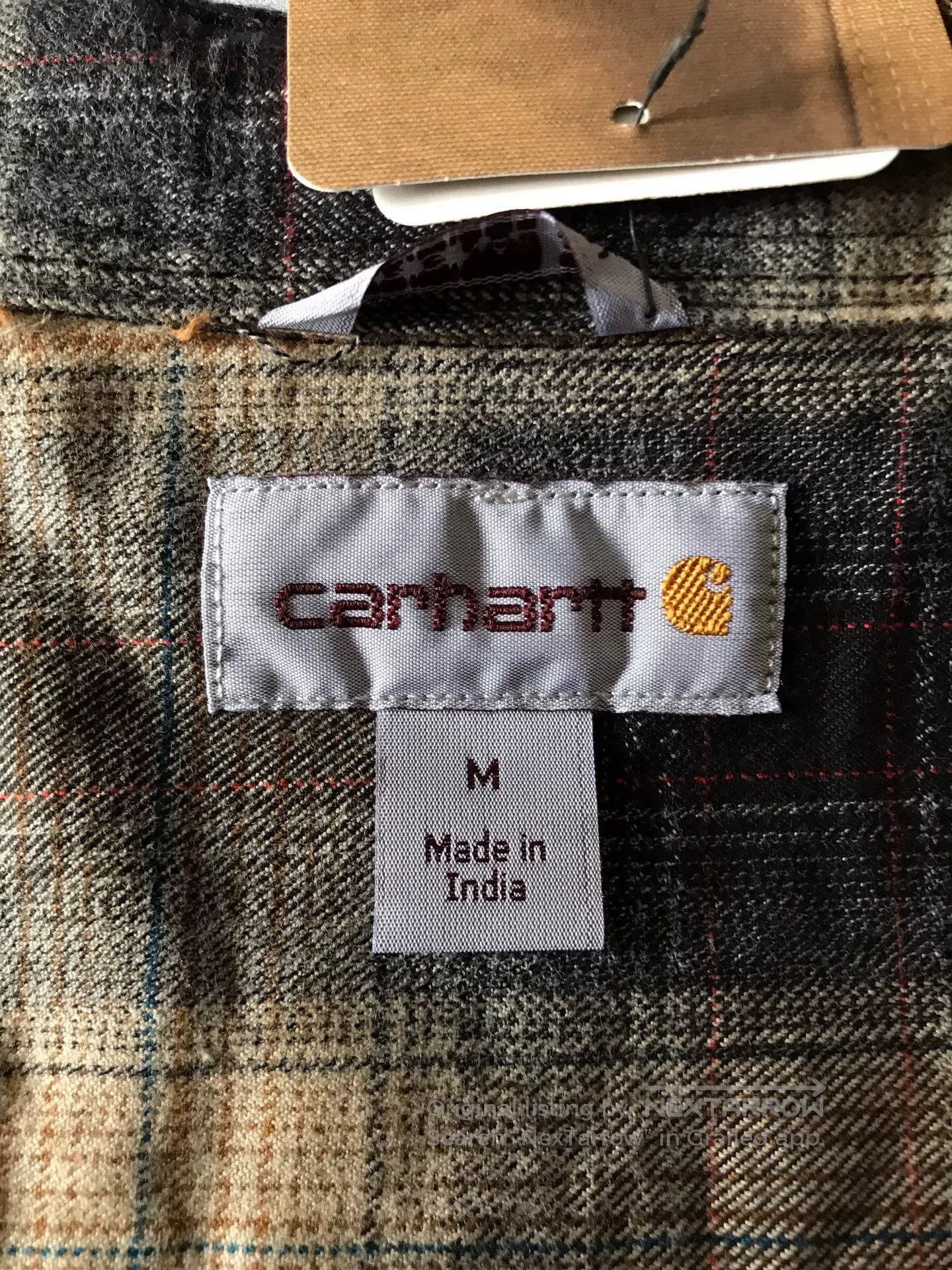 Carhartt Carhartt 104451 Flannel Work Shirt. Size US M / EU 48-50 / 2 - 7 Thumbnail