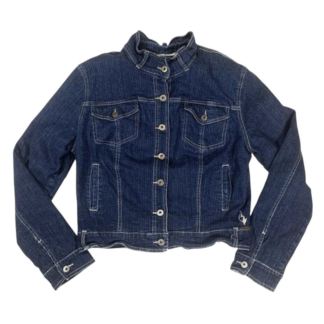 NBDN Nobrandedon Baby Phat Blue Denim Jacket | Size L Size L / US 10 / IT 46 - 1 Thumbnail