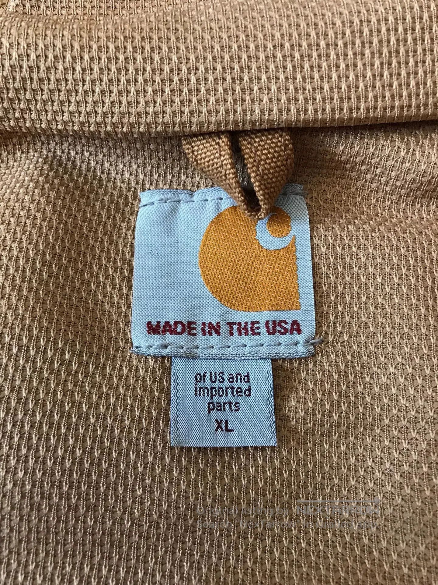 Carhartt Carhartt J131 Brown Hooded Jacket. Size US XL / EU 56 / 4 - 7 Thumbnail