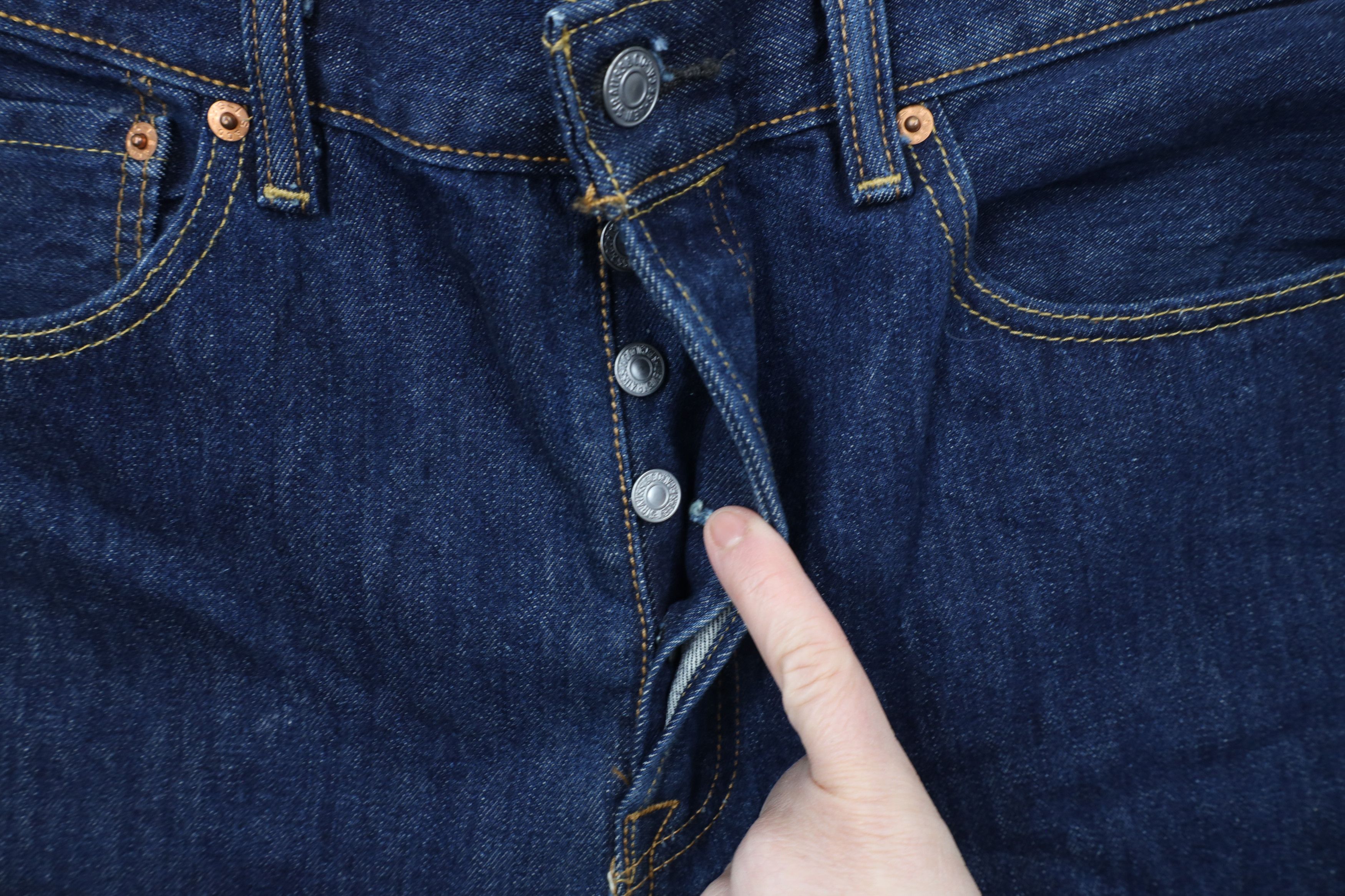 Levi's × Vintage Vintage Y2K Levis 501xx Button Fly Original Fit Denim Jeans Size US 34 / EU 50 - 6 Thumbnail