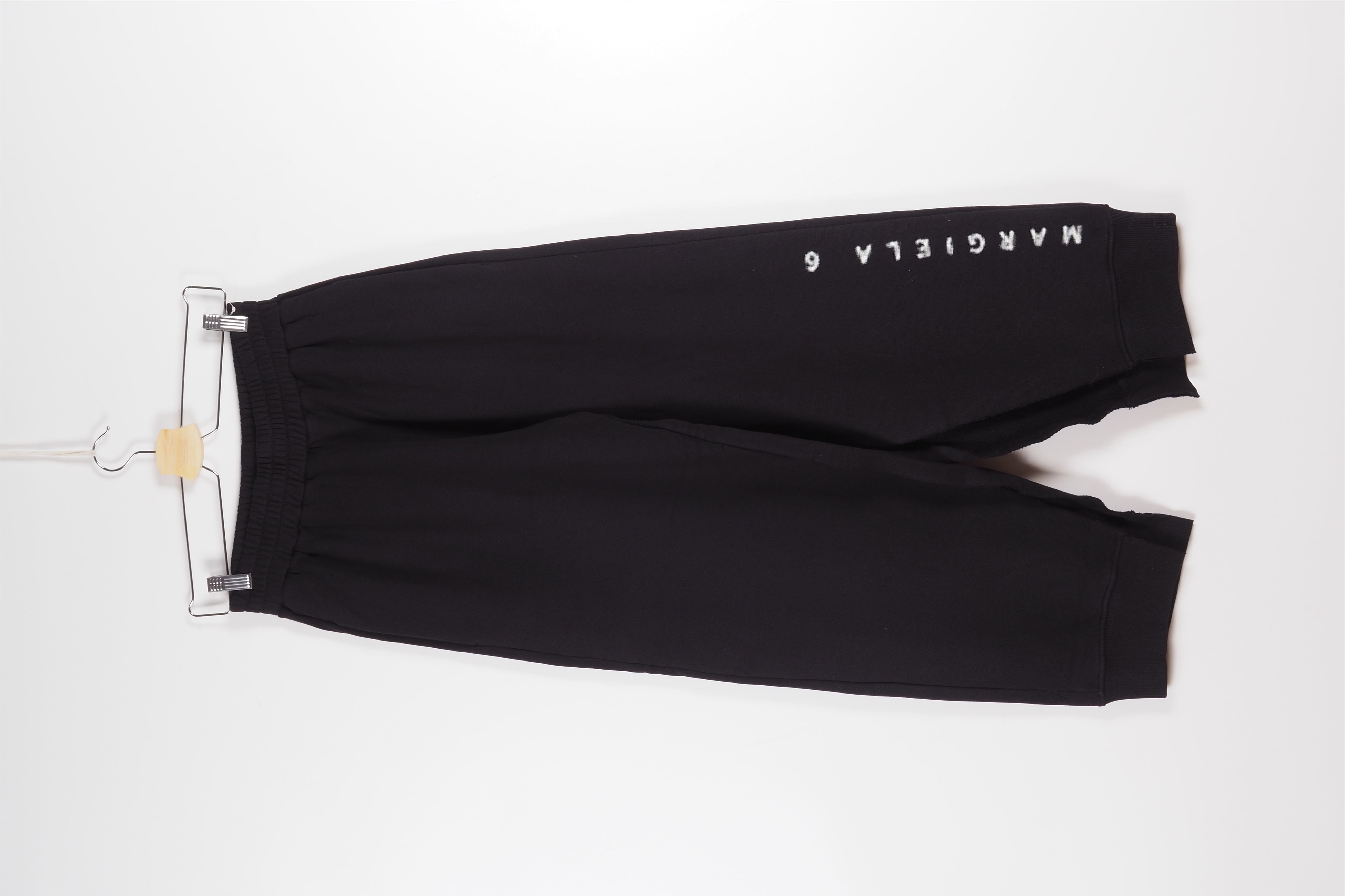 Pre-owned Maison Margiela Mm6  Black Vented Sweatpants Men Women Size S