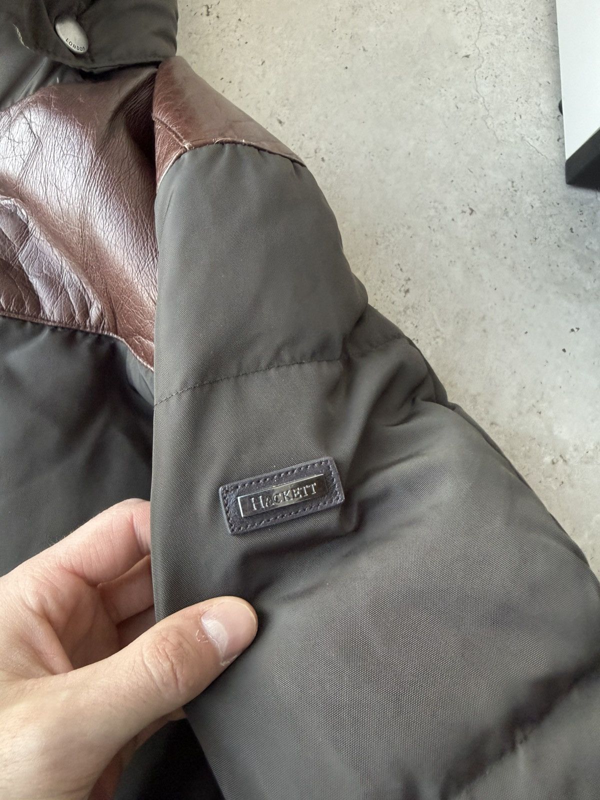 Hackett HACKETT LONDON PARKA PUFFER JACKET OLIVE Size US XXL / EU 58 / 5 - 4 Thumbnail