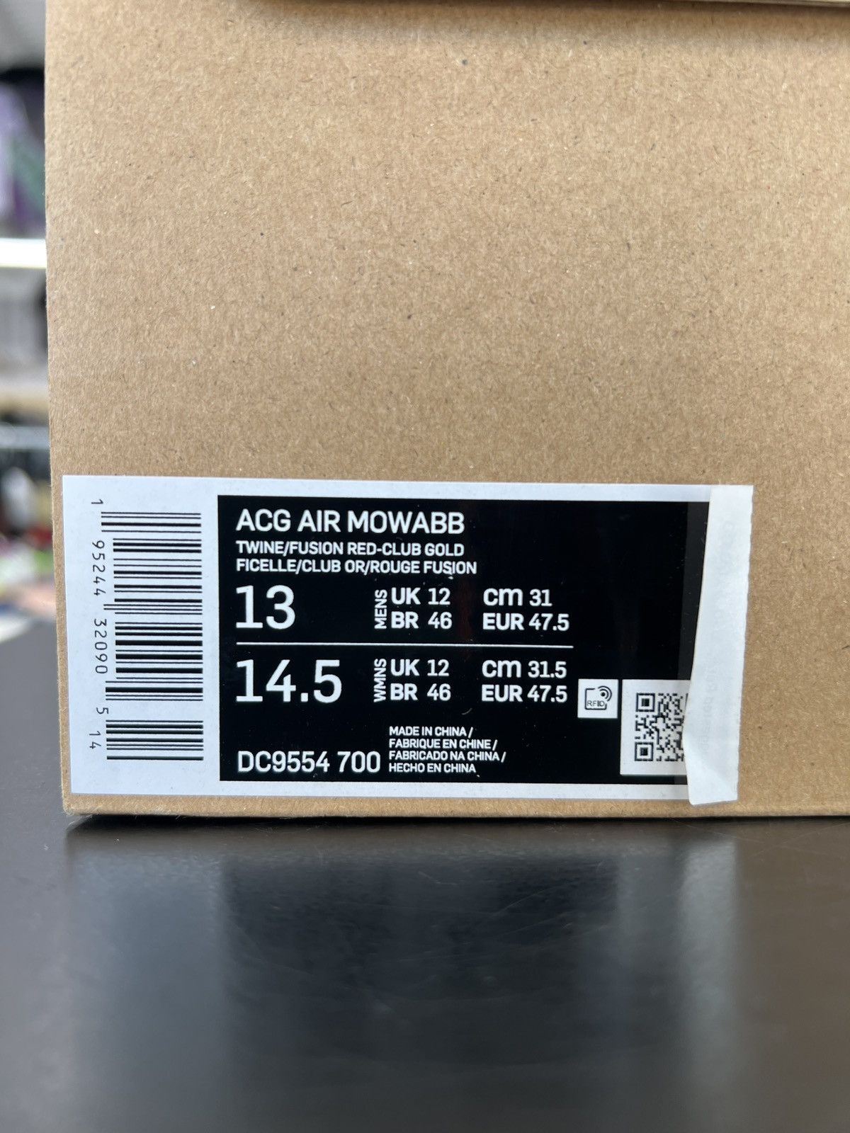 Nike × Nike ACG Nike ACG Air Mowabb Twine Sz. 13 (2021) Size US 13 / EU 46 - 11 Thumbnail