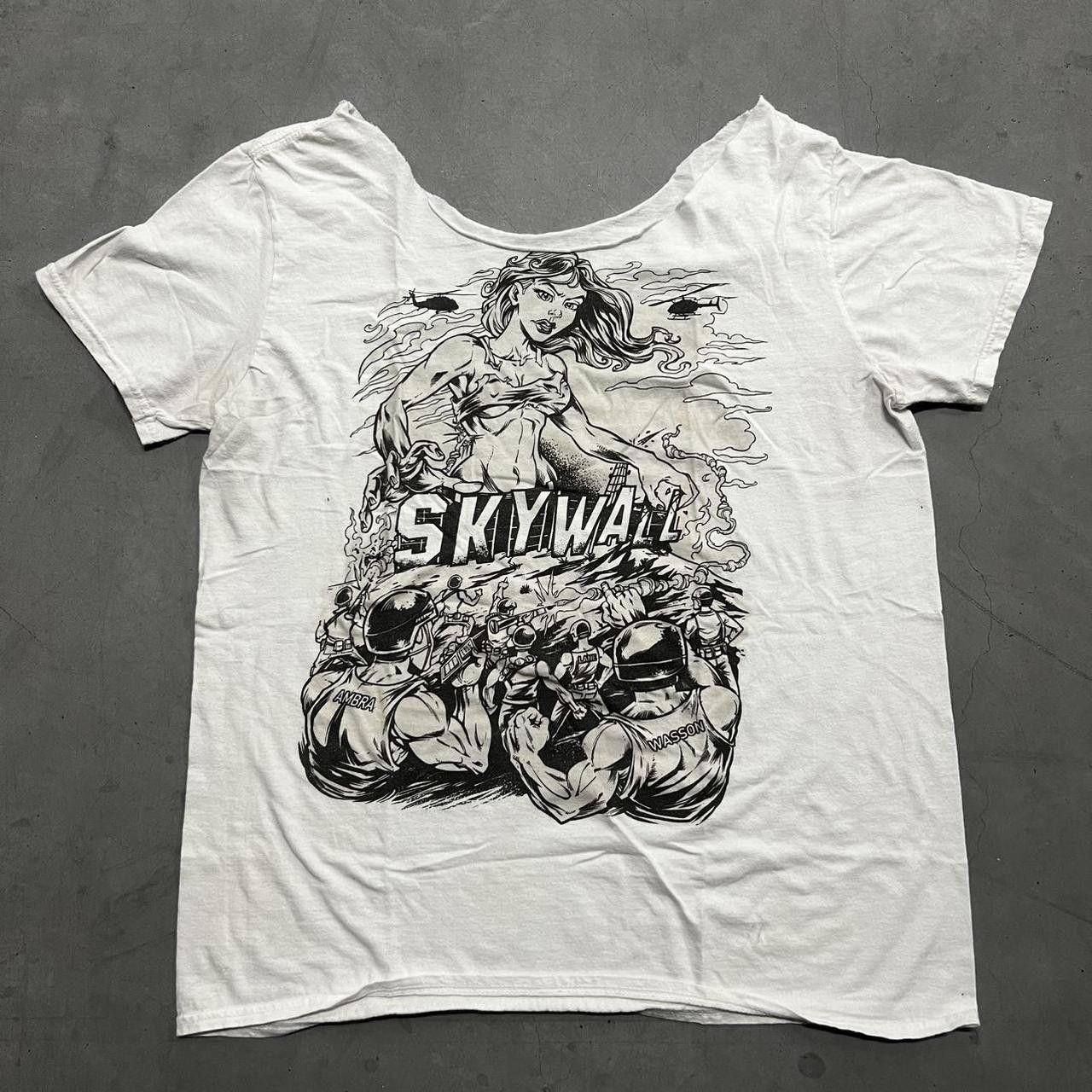 Japanese Brand × Vintage Vintage Y2K Y2K Skywalk Hollywood Sign Female Graphic Tee! Size US M / EU 48-50 / 2 - 1 Thumbnail