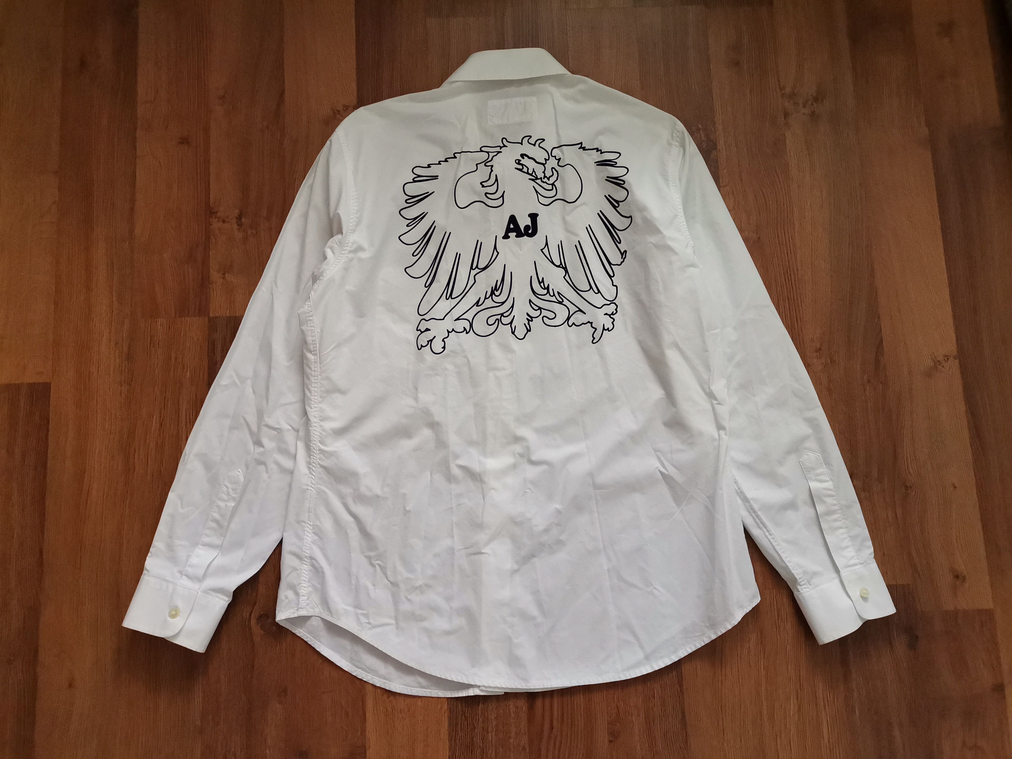 Armani Armani Jeans Shirt Size US XL / EU 56 / 4 - 1 Thumbnail