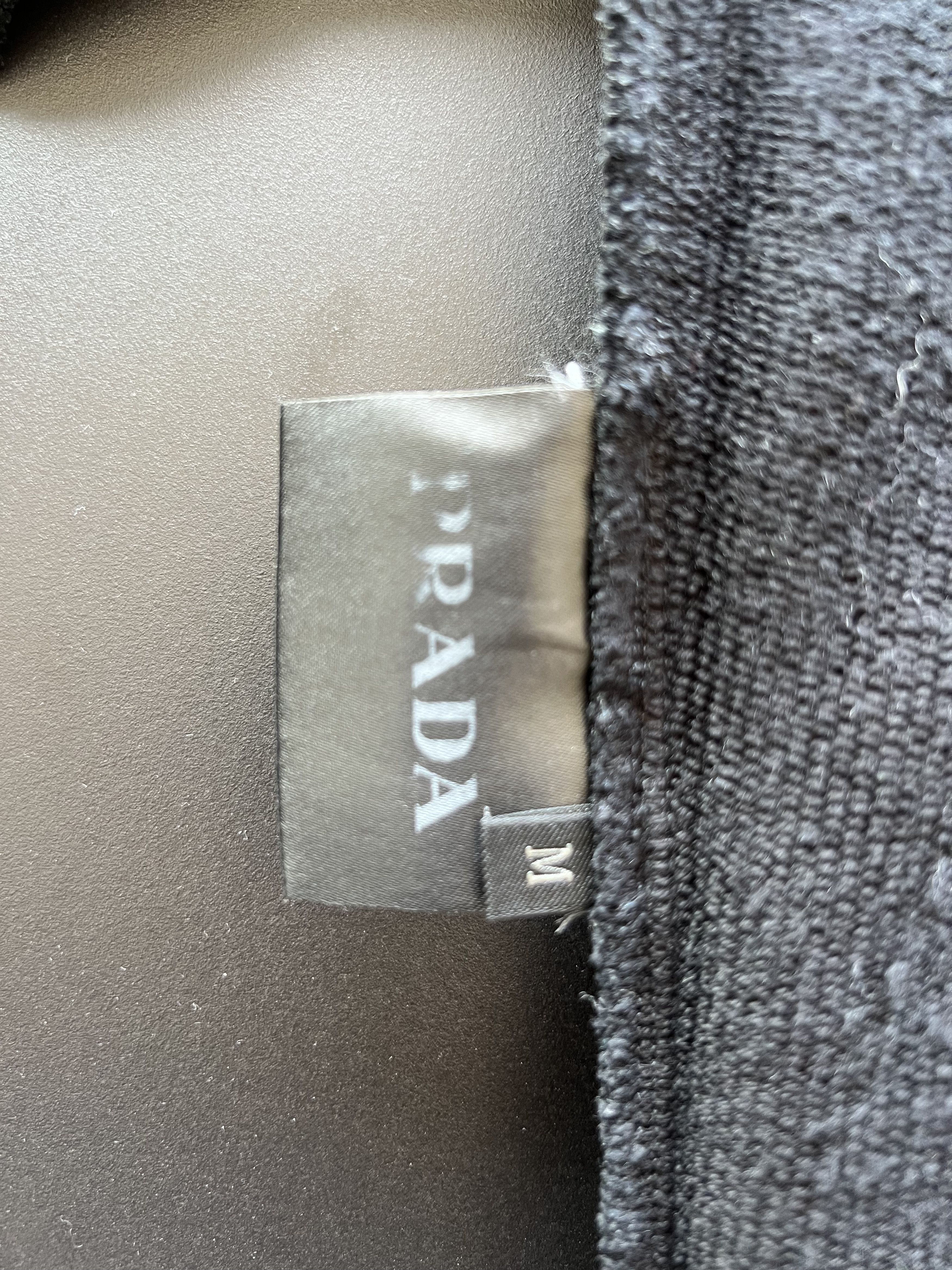 Prada Prada Appliquéd Logo Sweatshirt (M) Size US M / EU 48-50 / 2 - 6 Thumbnail