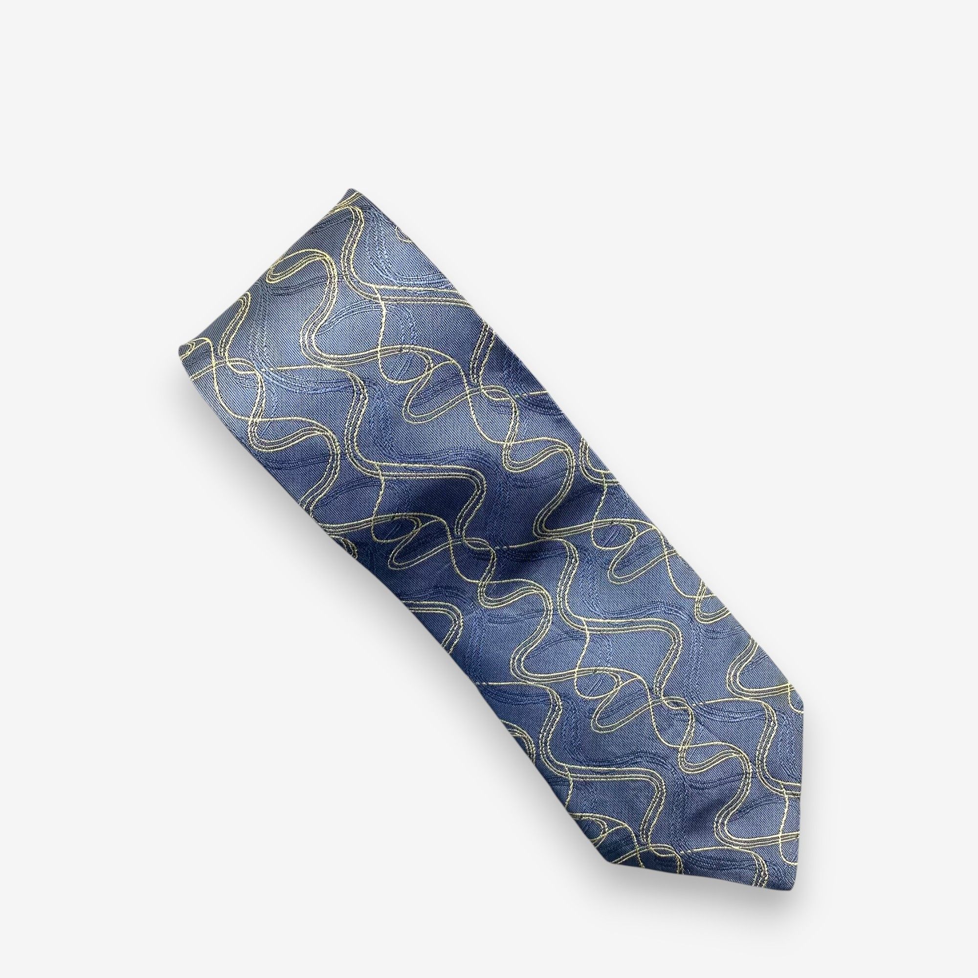 MCM Vintage MCM SILK Necktie Cravate Pure Silk Neck Tie Size ONE SIZE - 2 Thumbnail