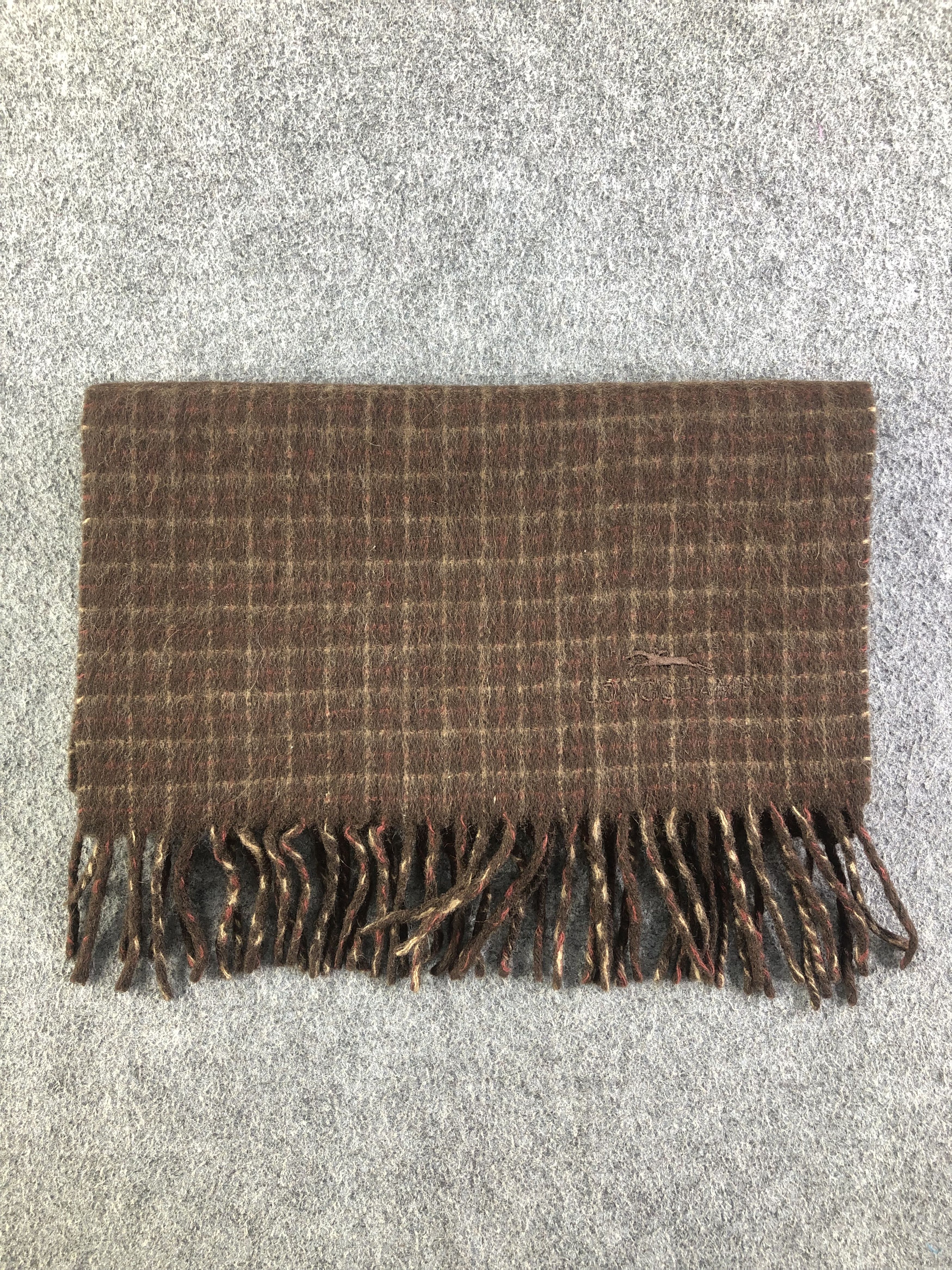 Longchamp Longchamp Wool Scarf / Muffler / Neckwear SS1284 Size ONE SIZE - 7 Thumbnail