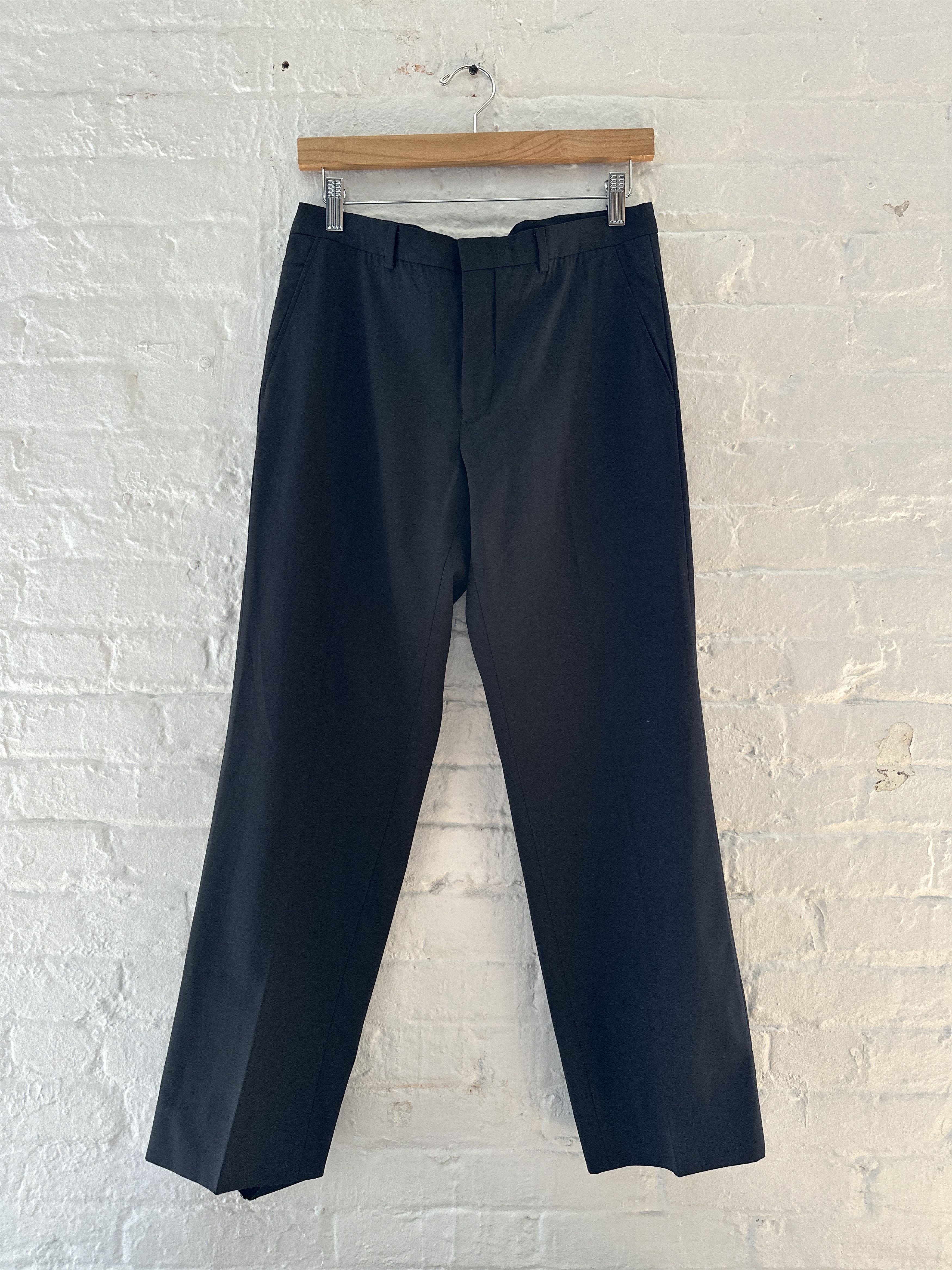Miu Miu Archive Miu Miu 2006 Wool Straight Leg Trousers Size US 31 - 1 Thumbnail