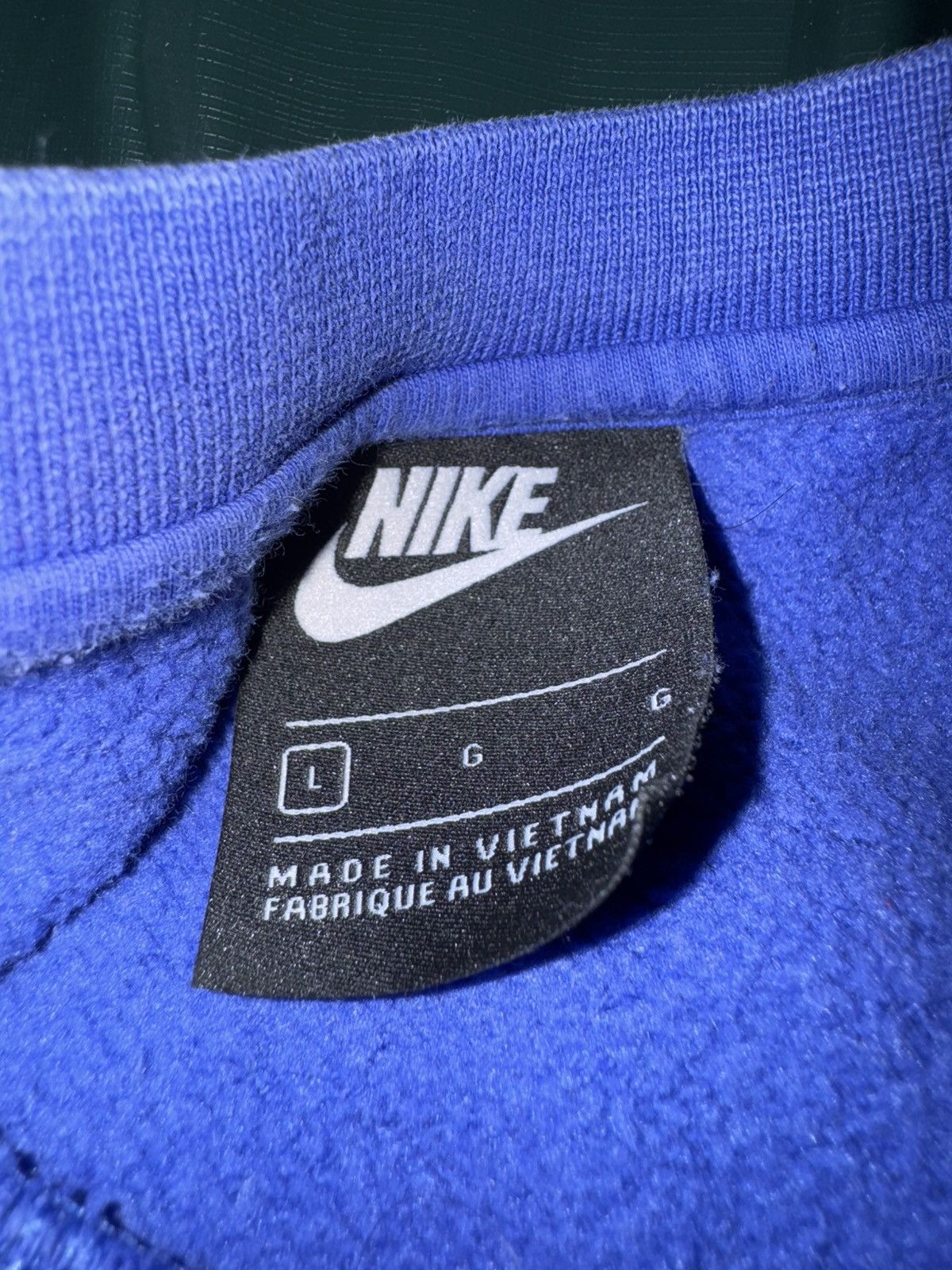 Nike Blue Nike crew neck Size US XL / EU 56 / 4 - 3 Thumbnail