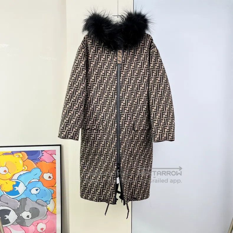 Fendi Fendi Reversible Coat Size XXS / US 00 / IT 34 - 1 Thumbnail