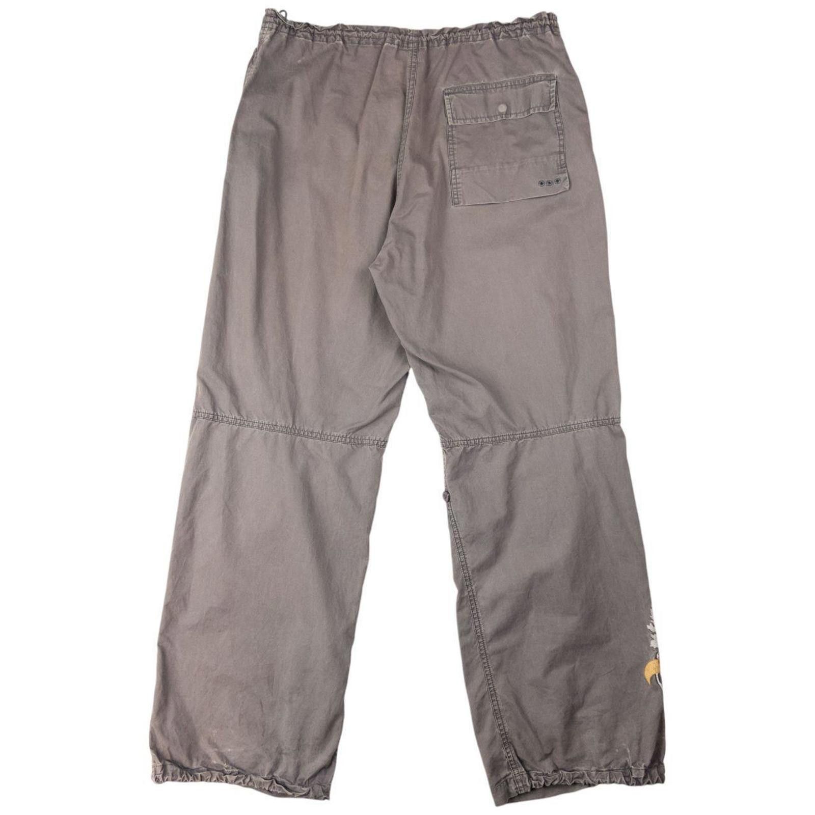 Maharishi Vintage Maharishi Embroidered Eagle Roll Up Trousers Size L Size US 34 / EU 50 - 2 Thumbnail