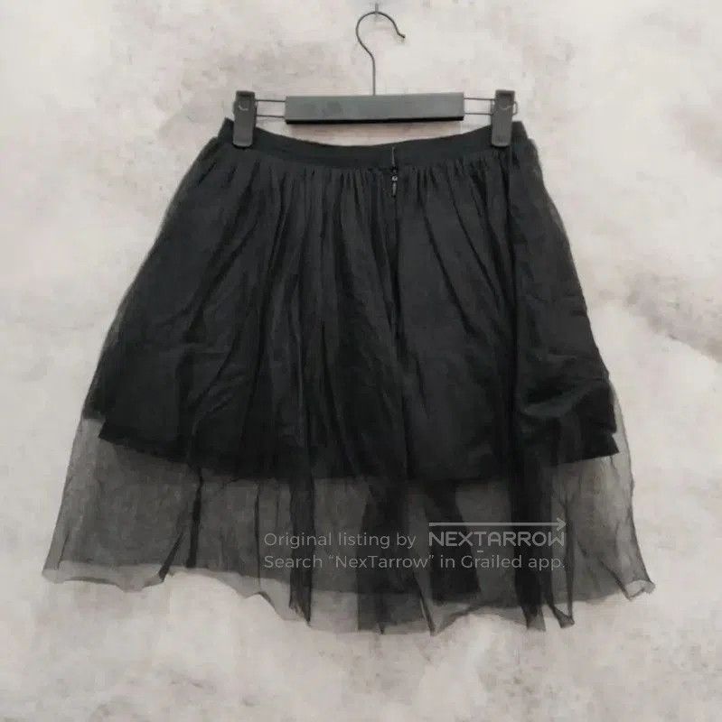 Dior Dior Black Cotton Summer Skirt . Size 23" - 2 Thumbnail