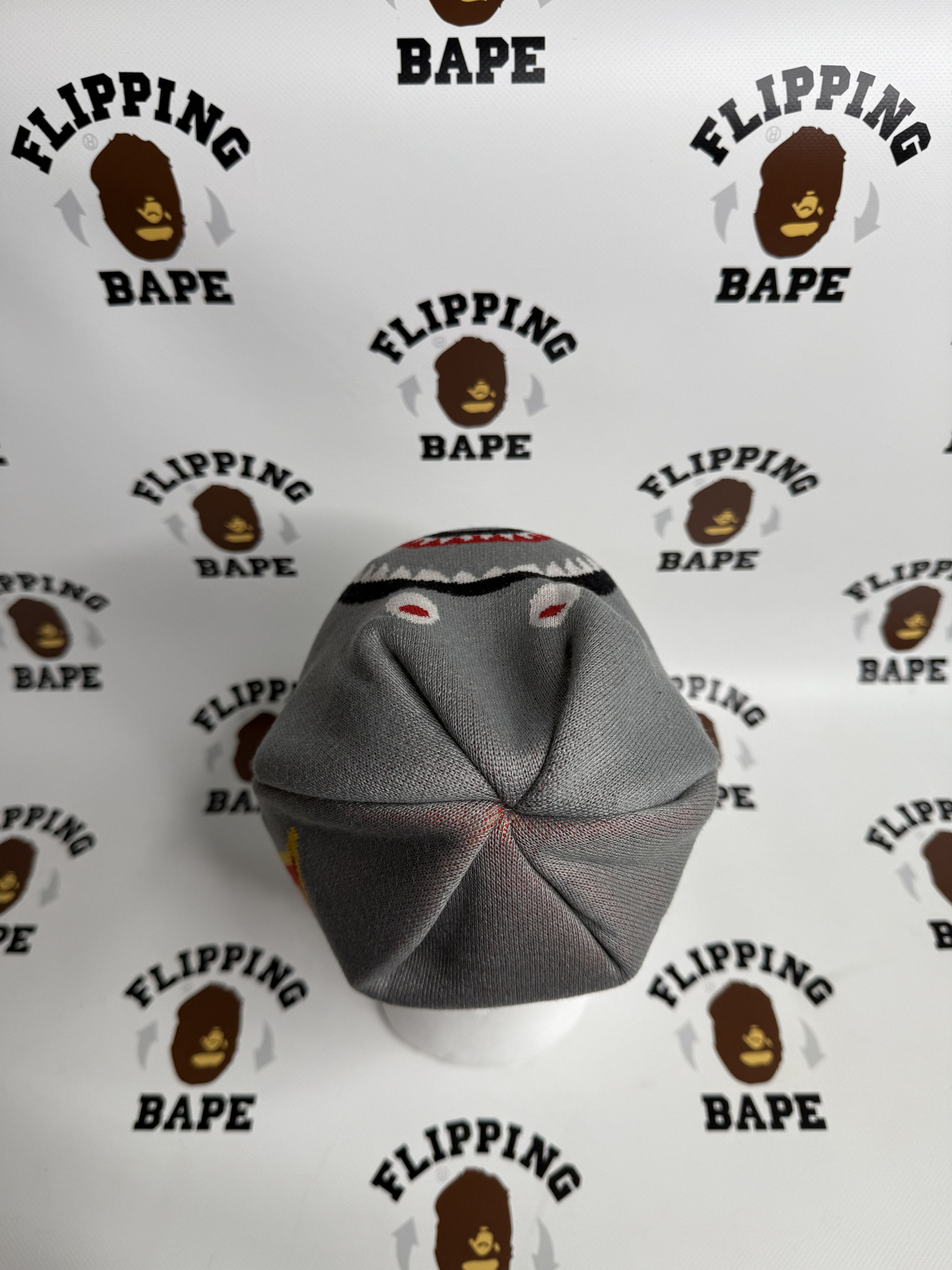 Bape 2ND SHARK KNIT CAP Size ONE SIZE - 4 Thumbnail